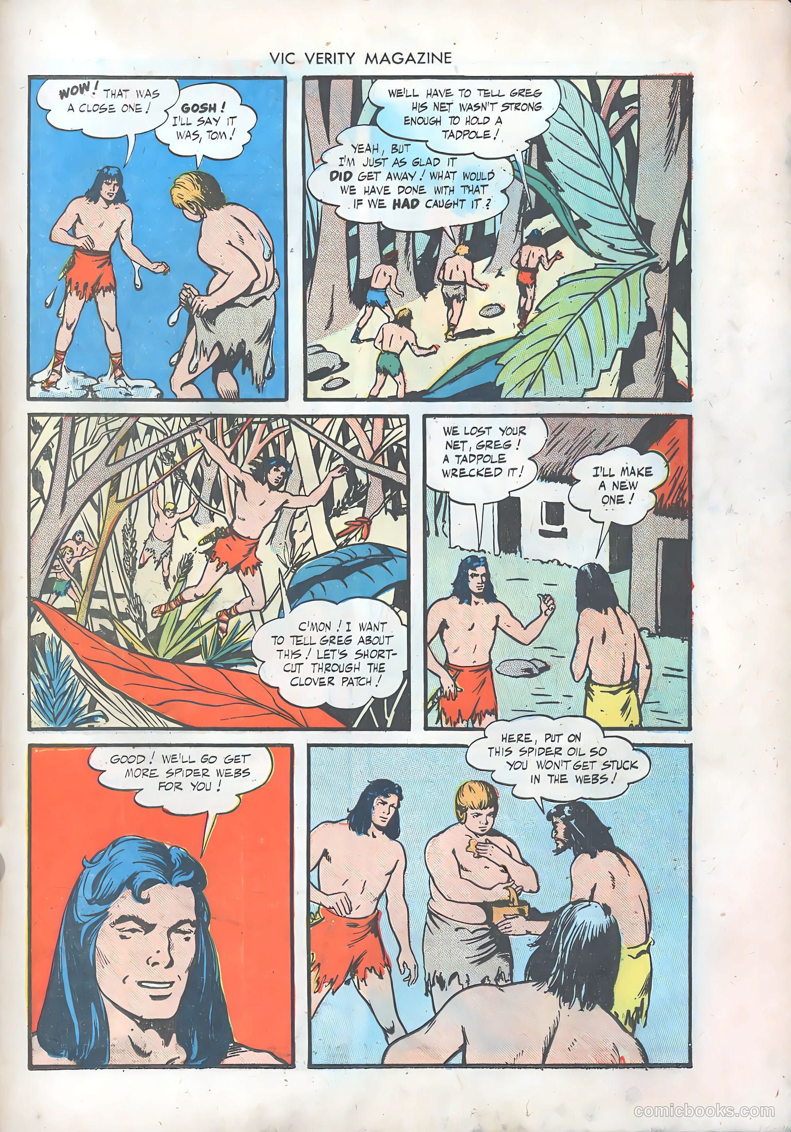 Vic Verity Magazine #7 (1946) — page 31 of 52