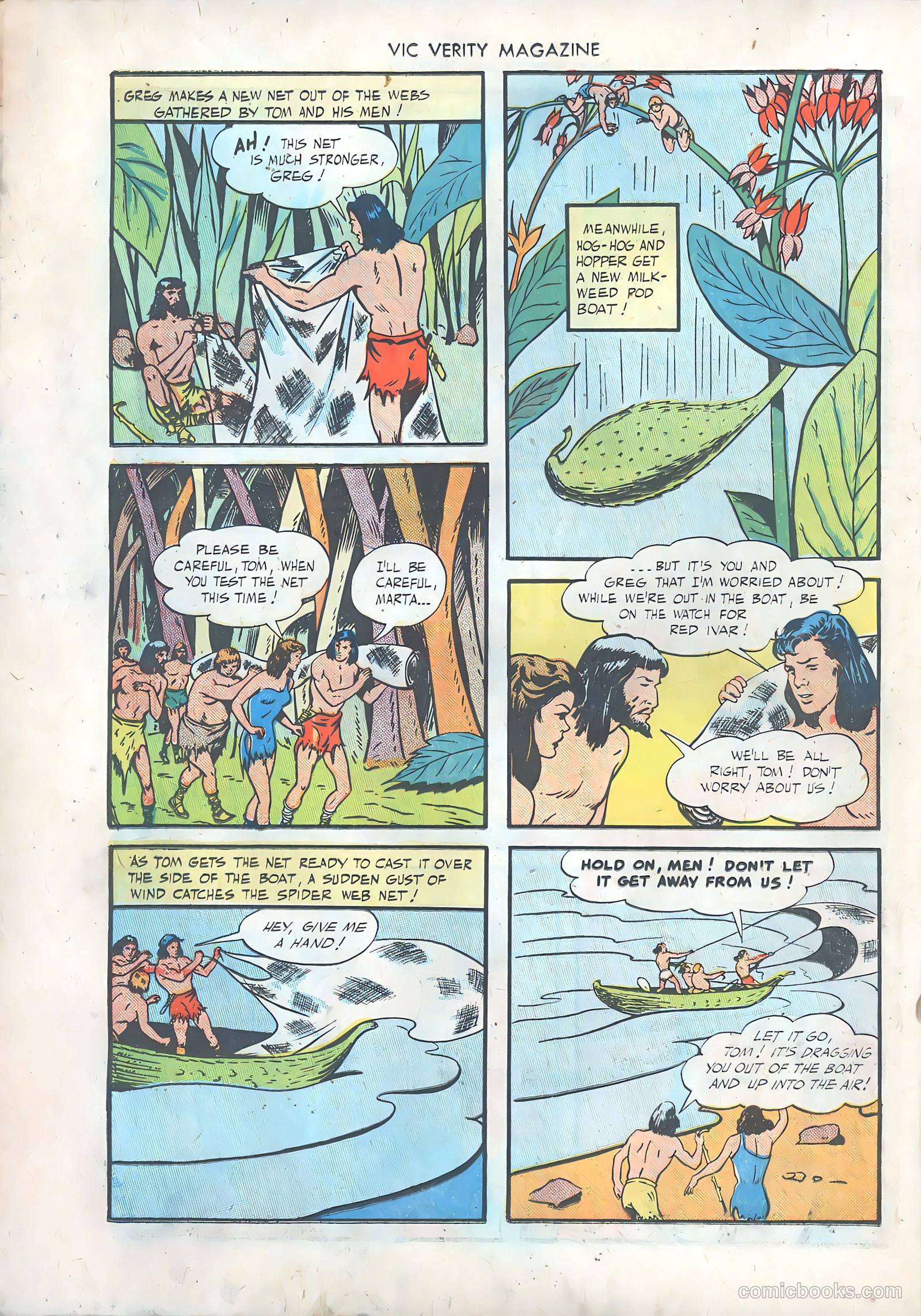Vic Verity Magazine #7 (1946) — page 32 of 52