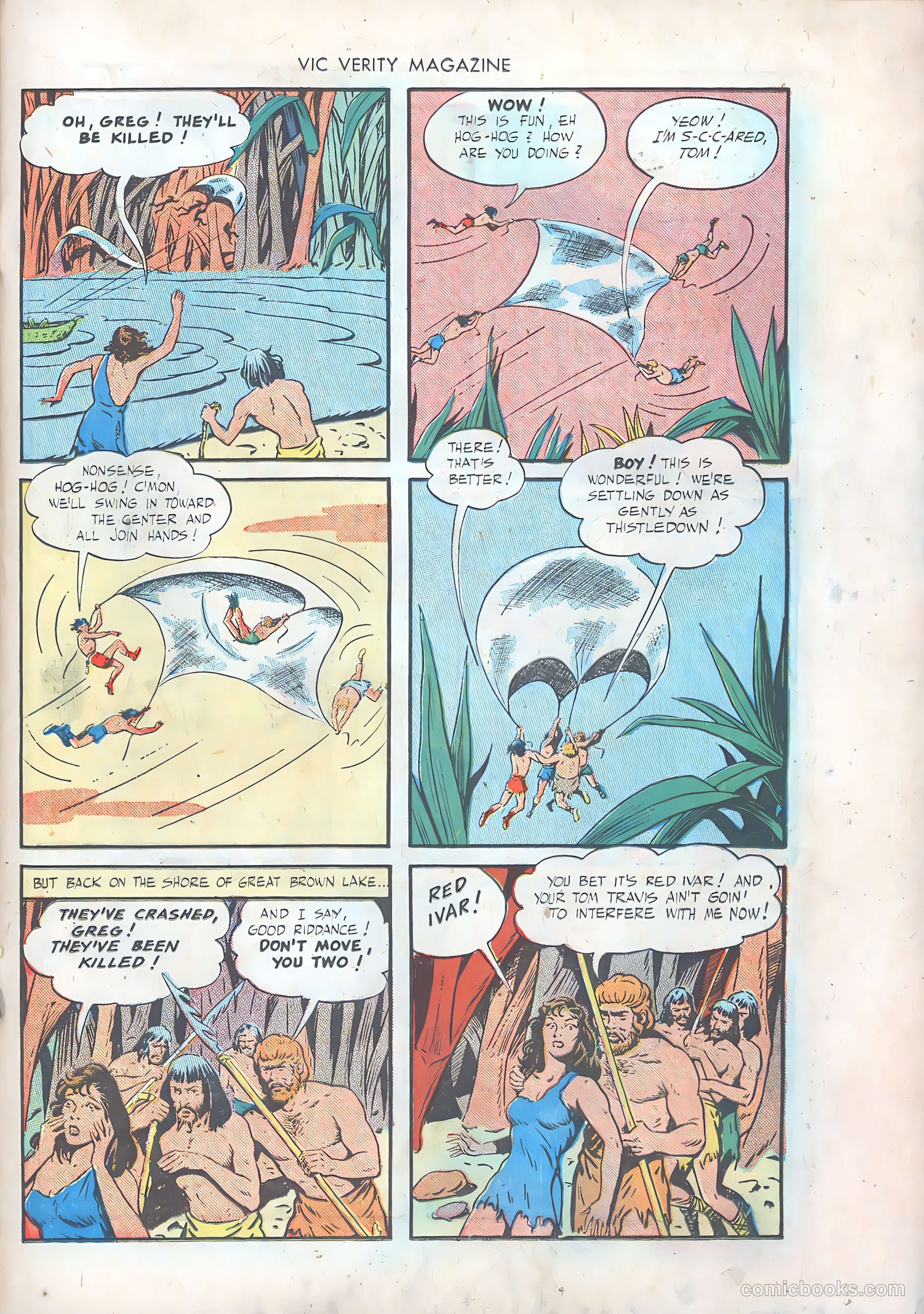 Vic Verity Magazine #7 (1946) — page 33 of 52