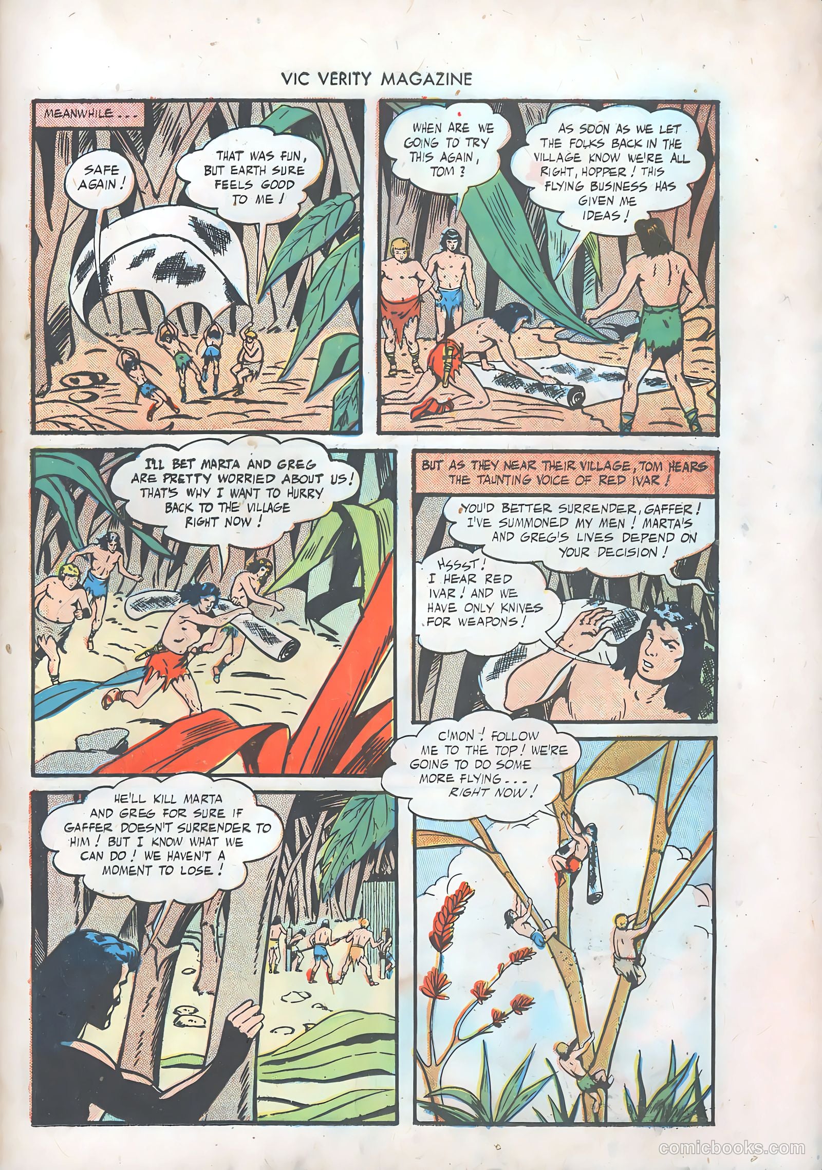 Vic Verity Magazine #7 (1946) — page 35 of 52
