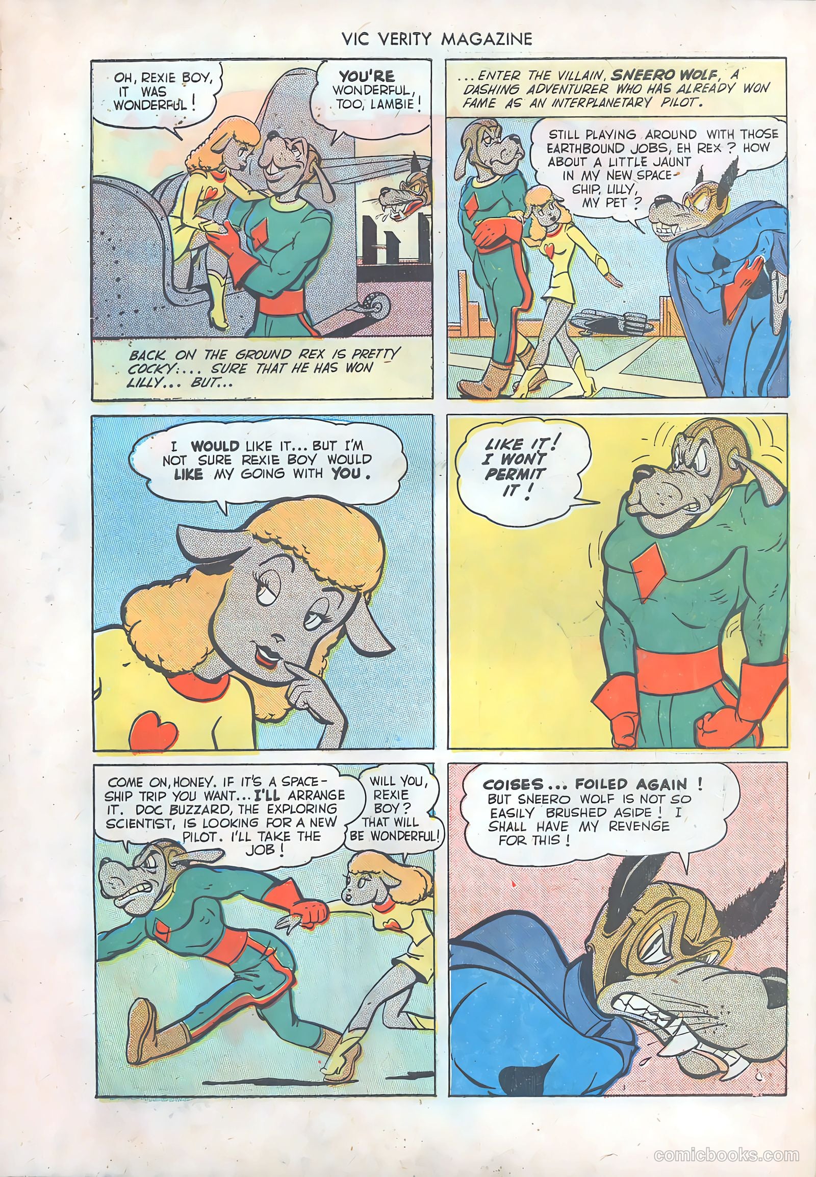 Vic Verity Magazine #7 (1946) — page 40 of 52