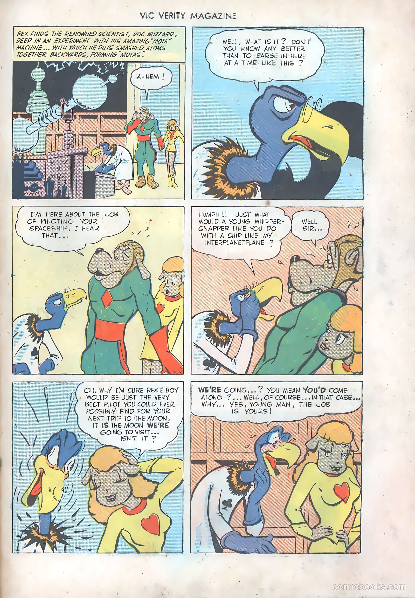Vic Verity Magazine #7 (1946) — page 41 of 52