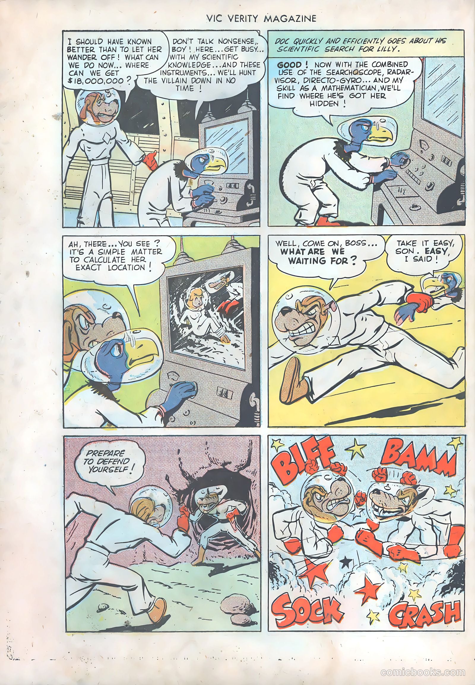 Vic Verity Magazine #7 (1946) — page 48 of 52