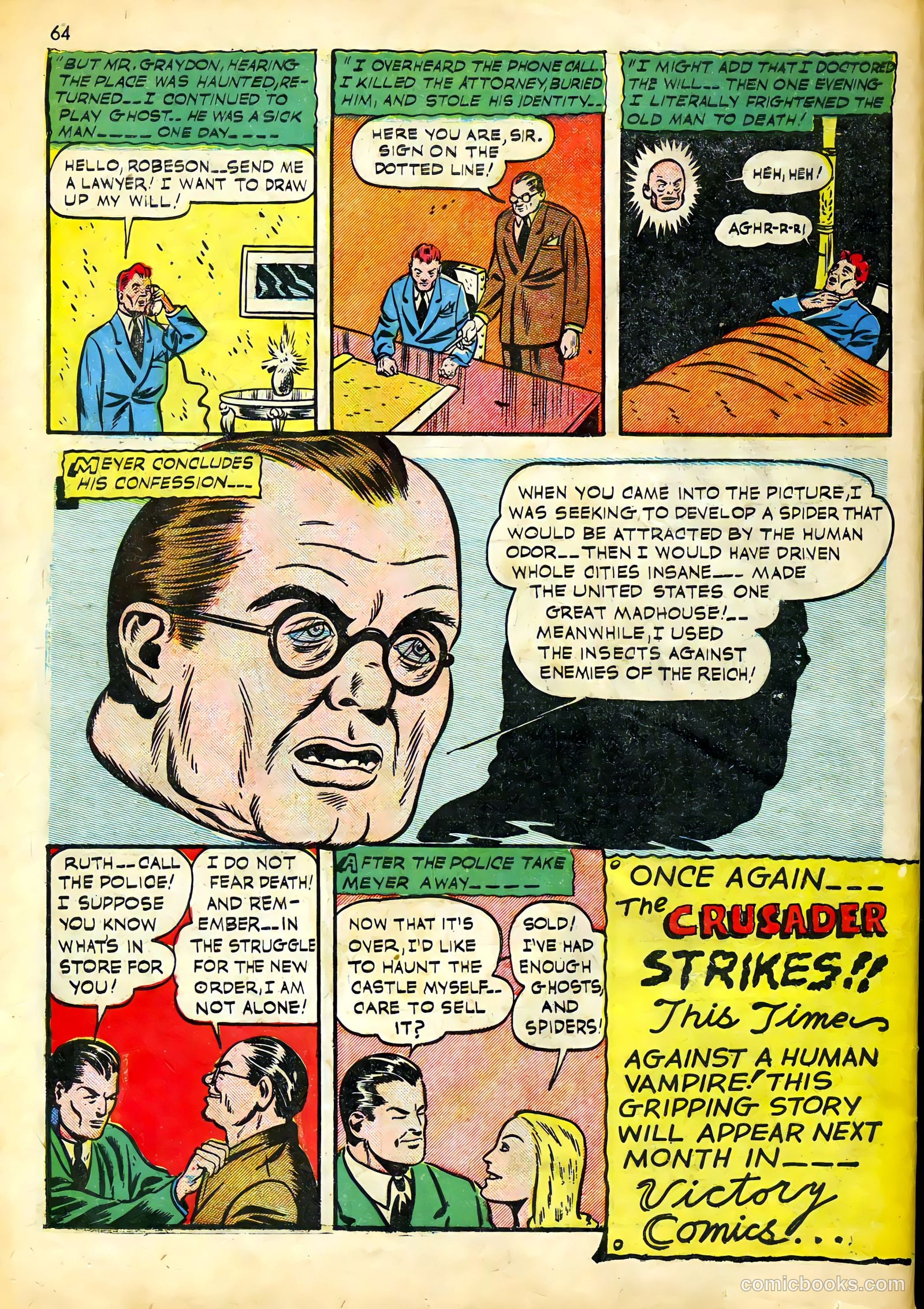 Victory Comics #1 (1941) — page 65 of 66