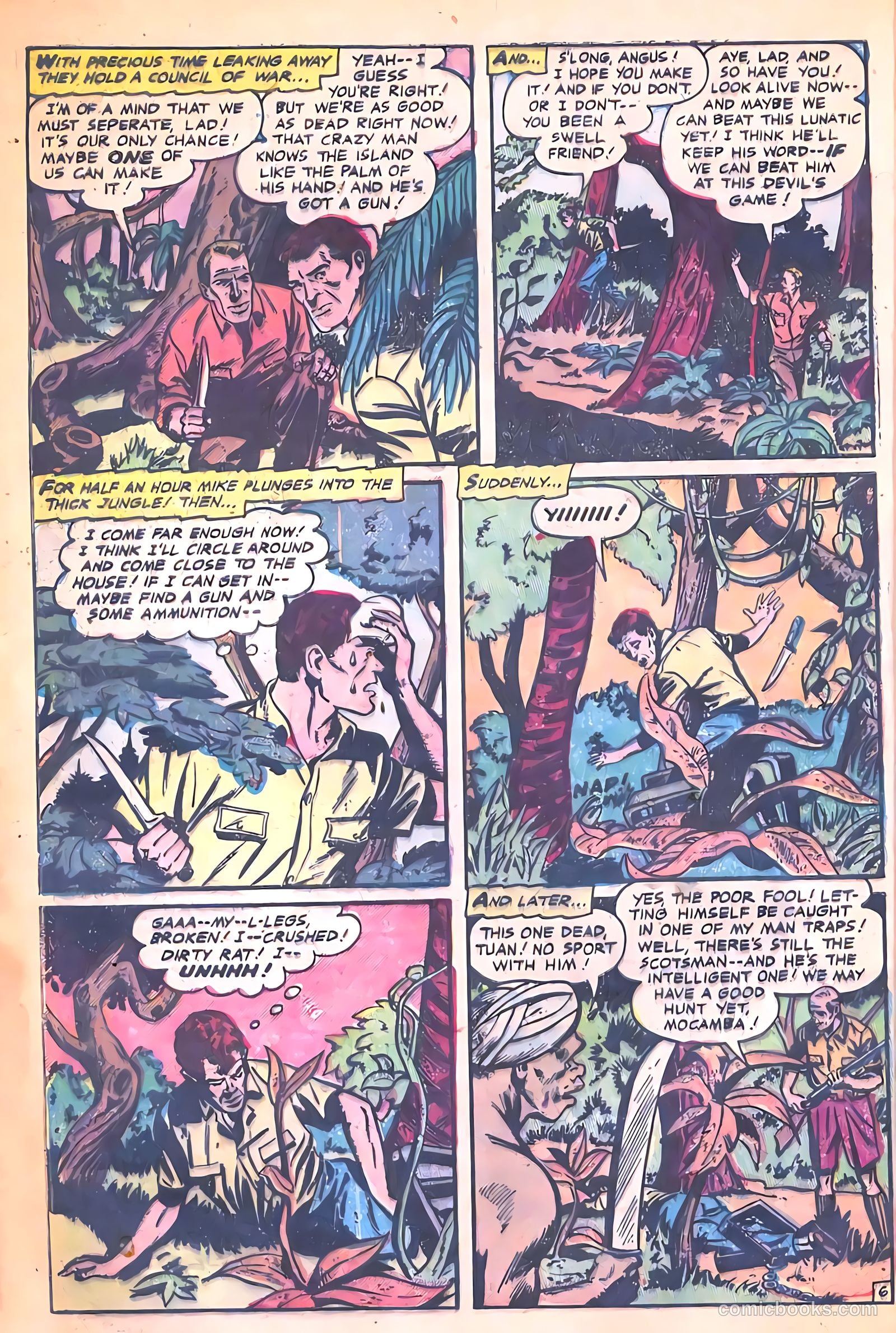 Voodoo #13 (1954) — page 8 of 36
