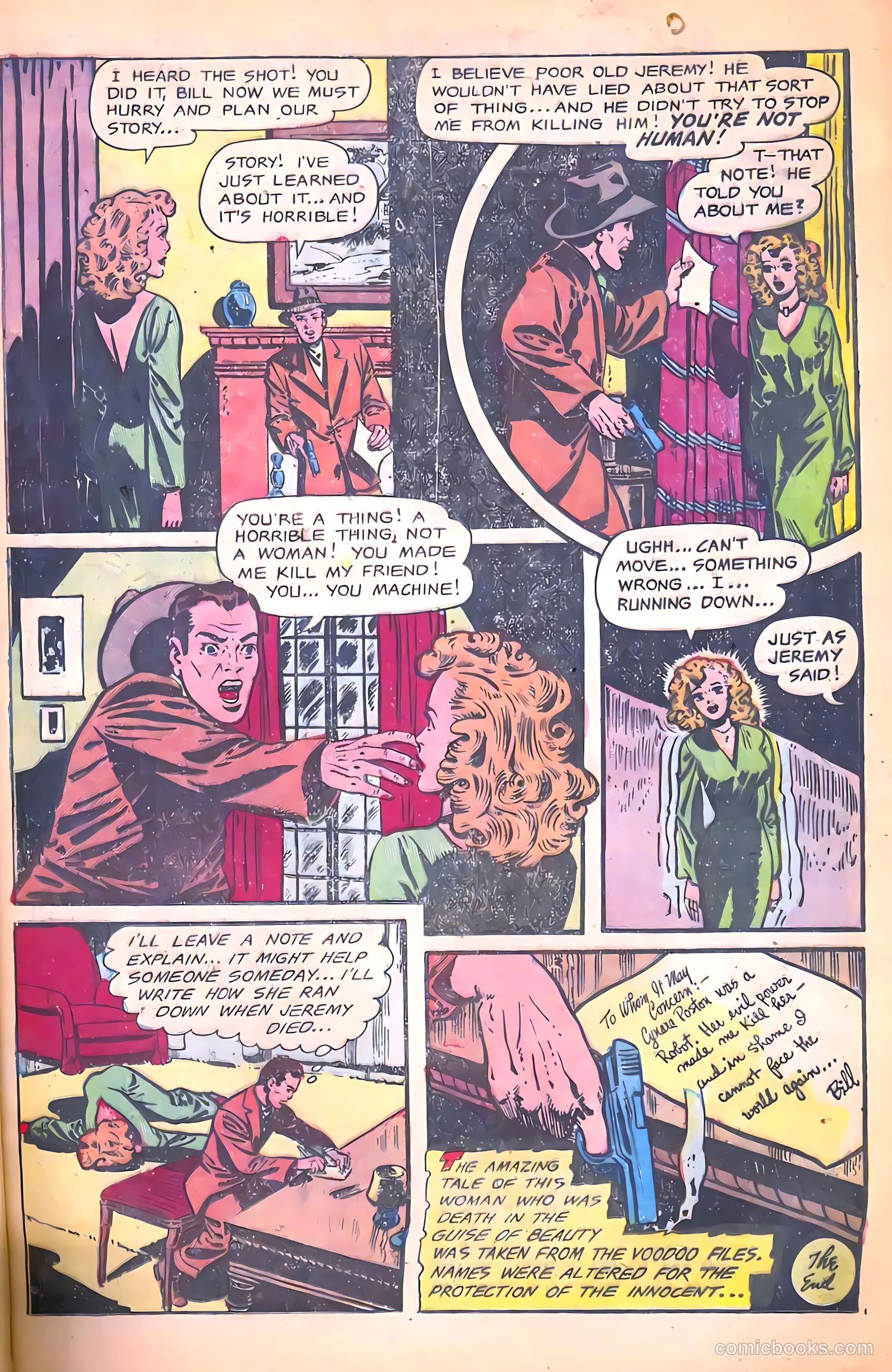 Voodoo #13 (1954) — page 25 of 36