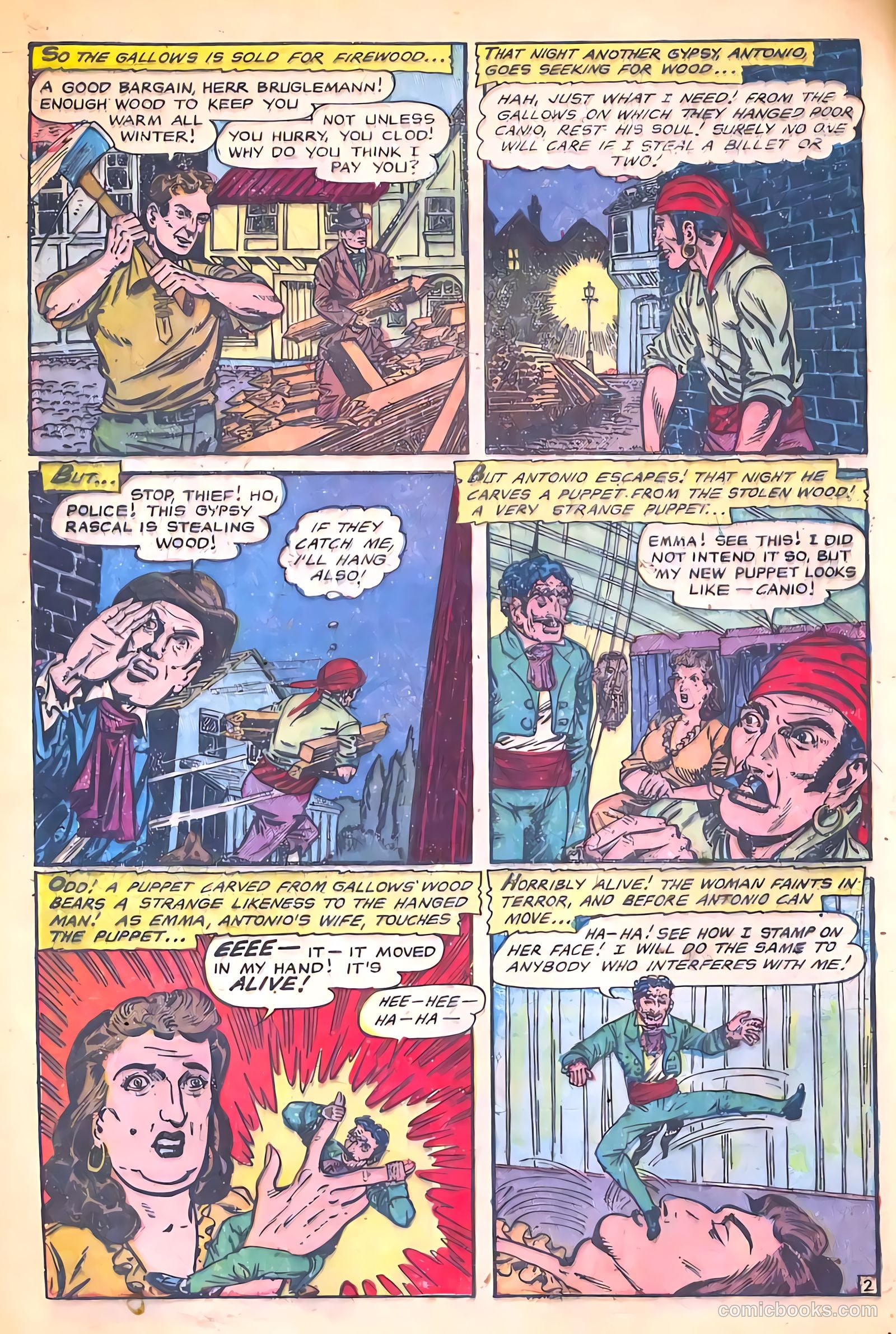 Voodoo #13 (1954) — page 28 of 36