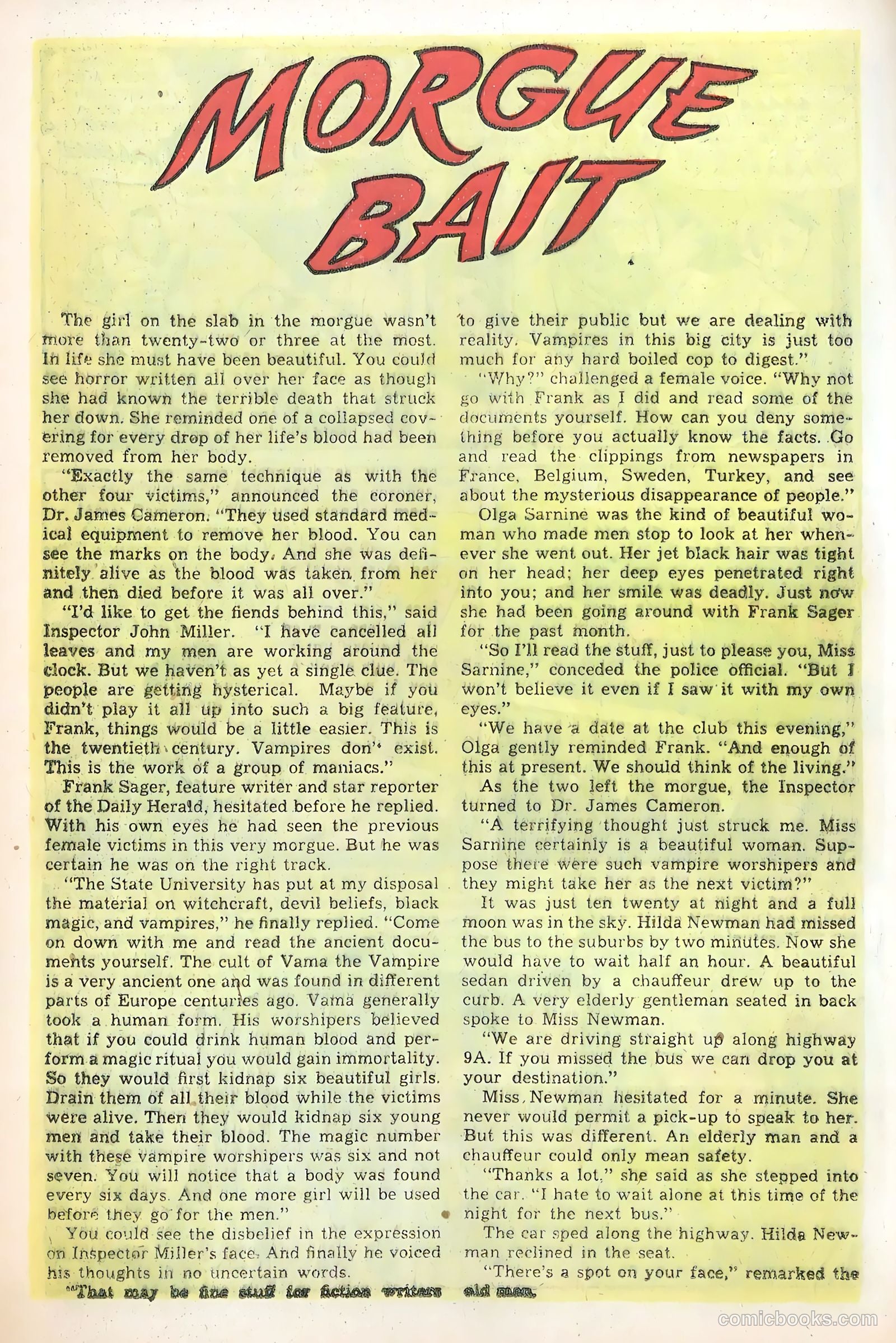 Voodoo #14 (1954) — page 16 of 36