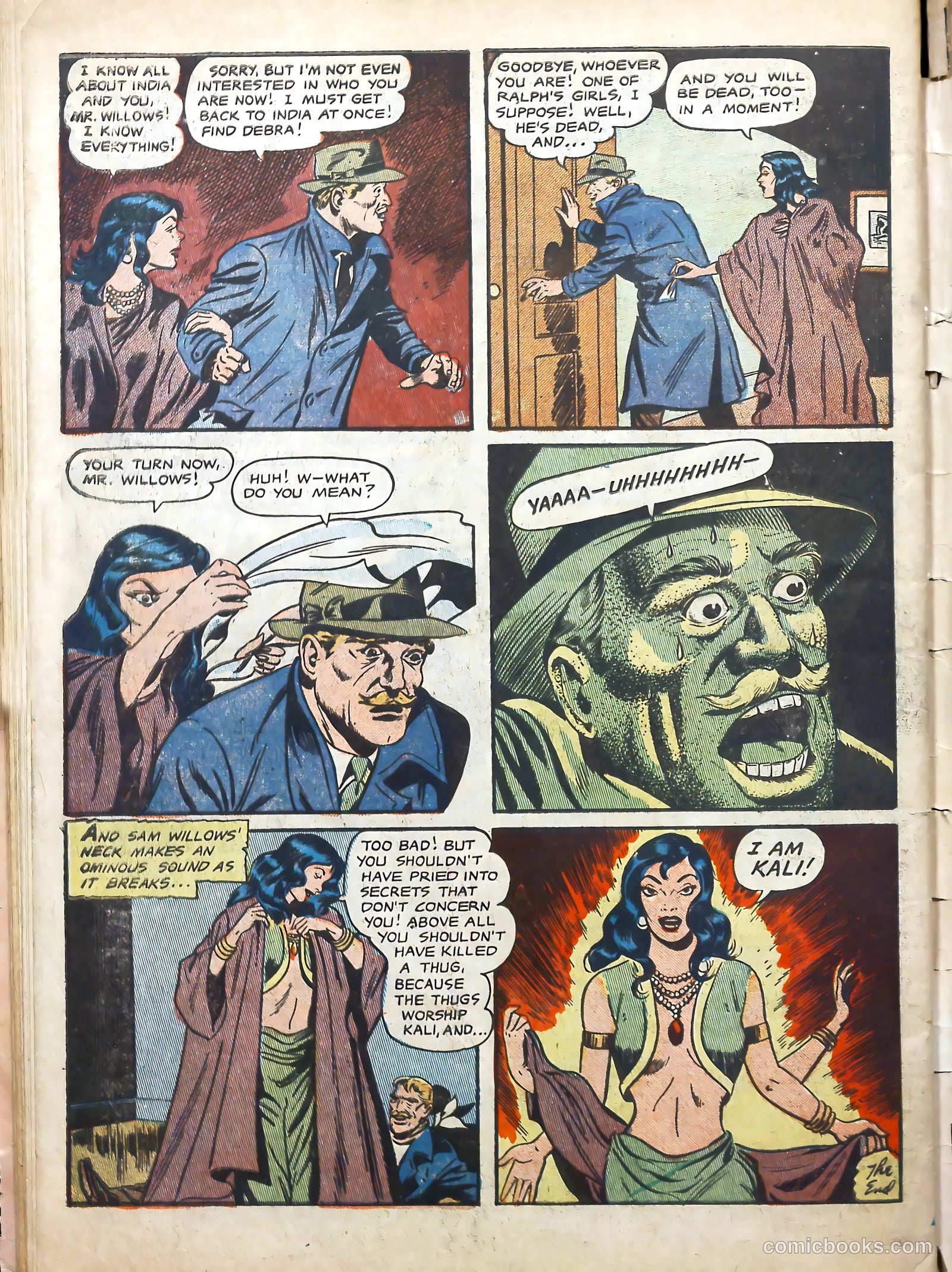 Voodoo #17 (1954) — page 34 of 36