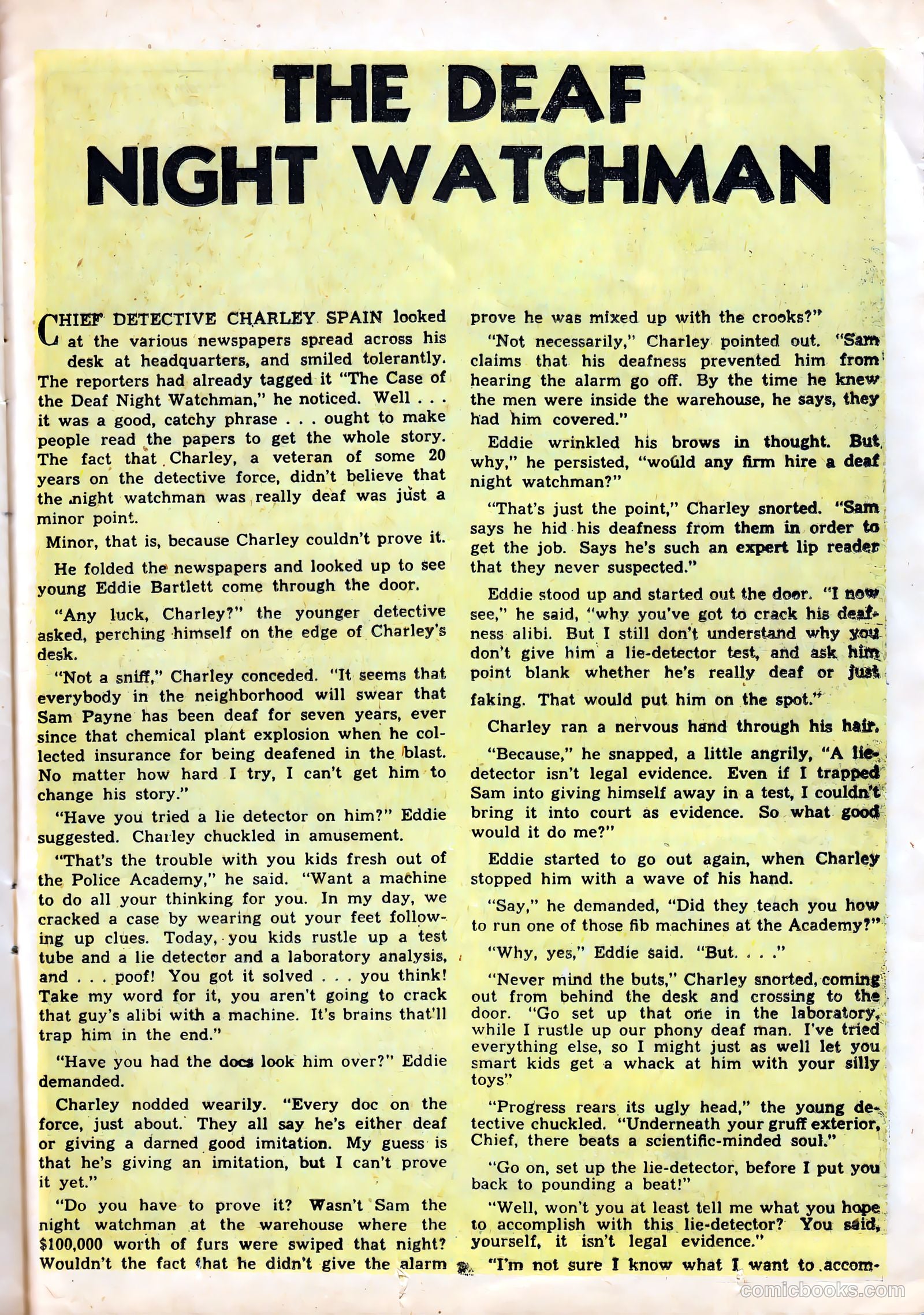 Voodoo #18 (1954) — page 25 of 36