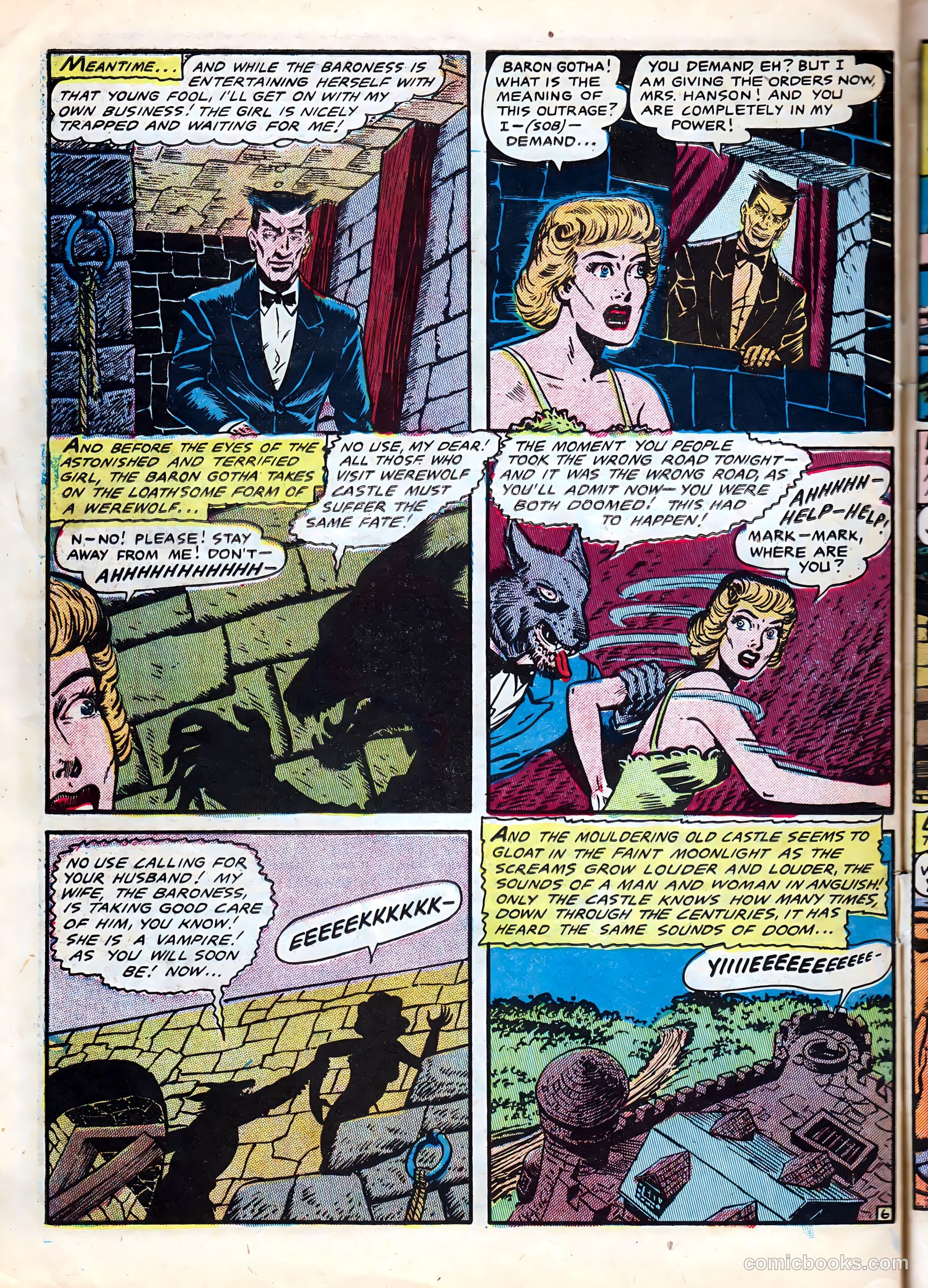 Voodoo #18 (1954) — page 32 of 36