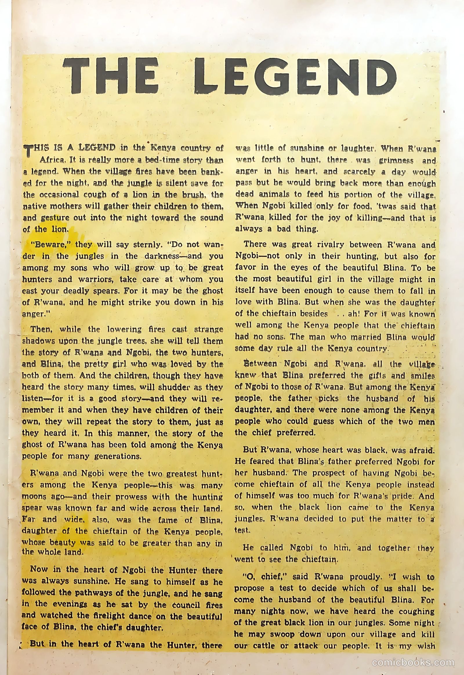 Voodoo #19 (1955) — page 25 of 36