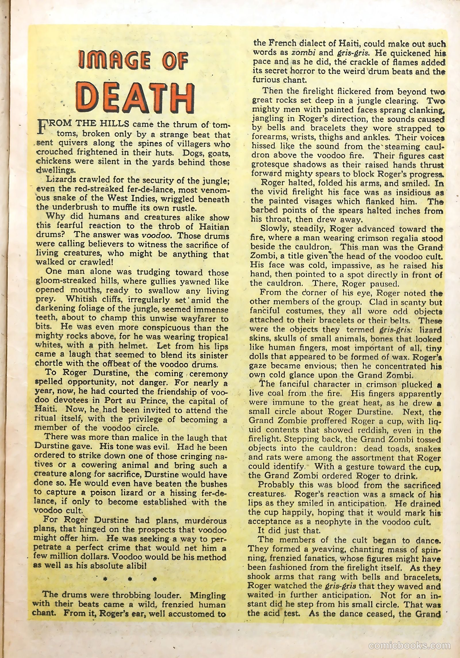 Voodoo #9 (1953) — page 17 of 37