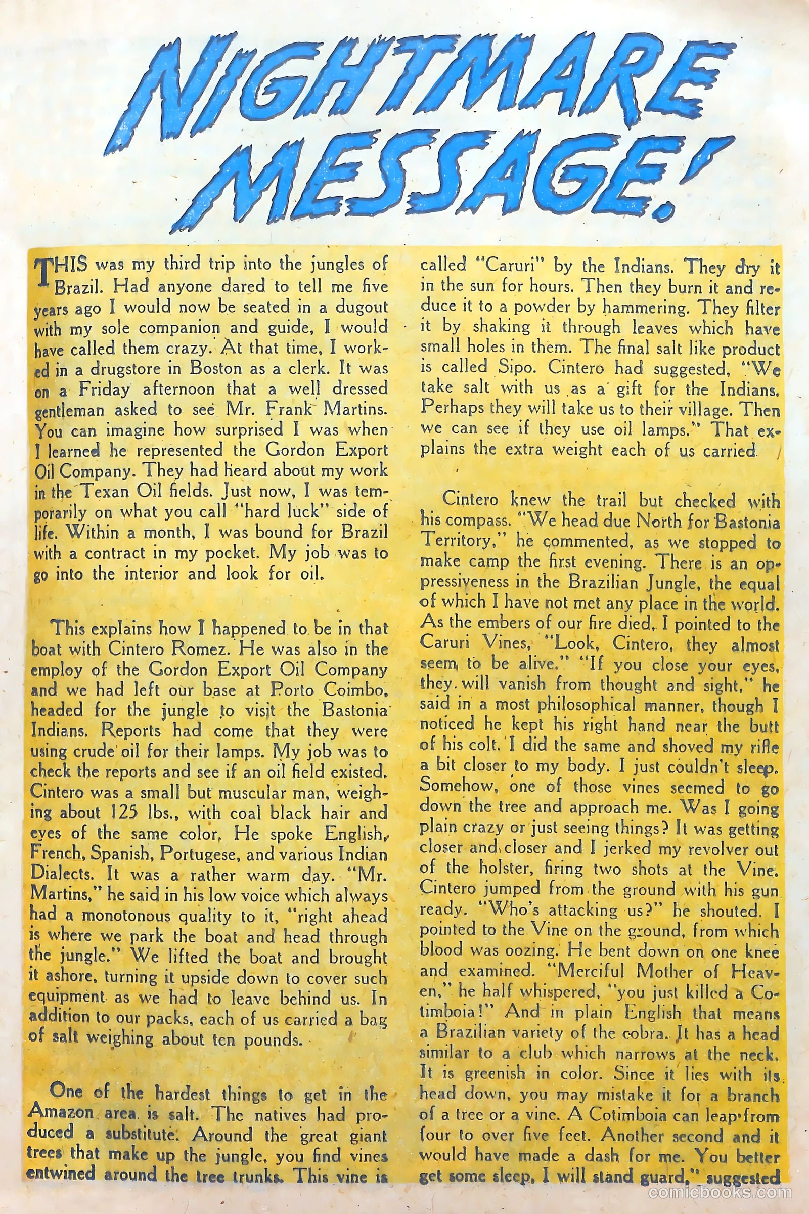 Voodoo Annual #1 (1952) — page 48 of 98