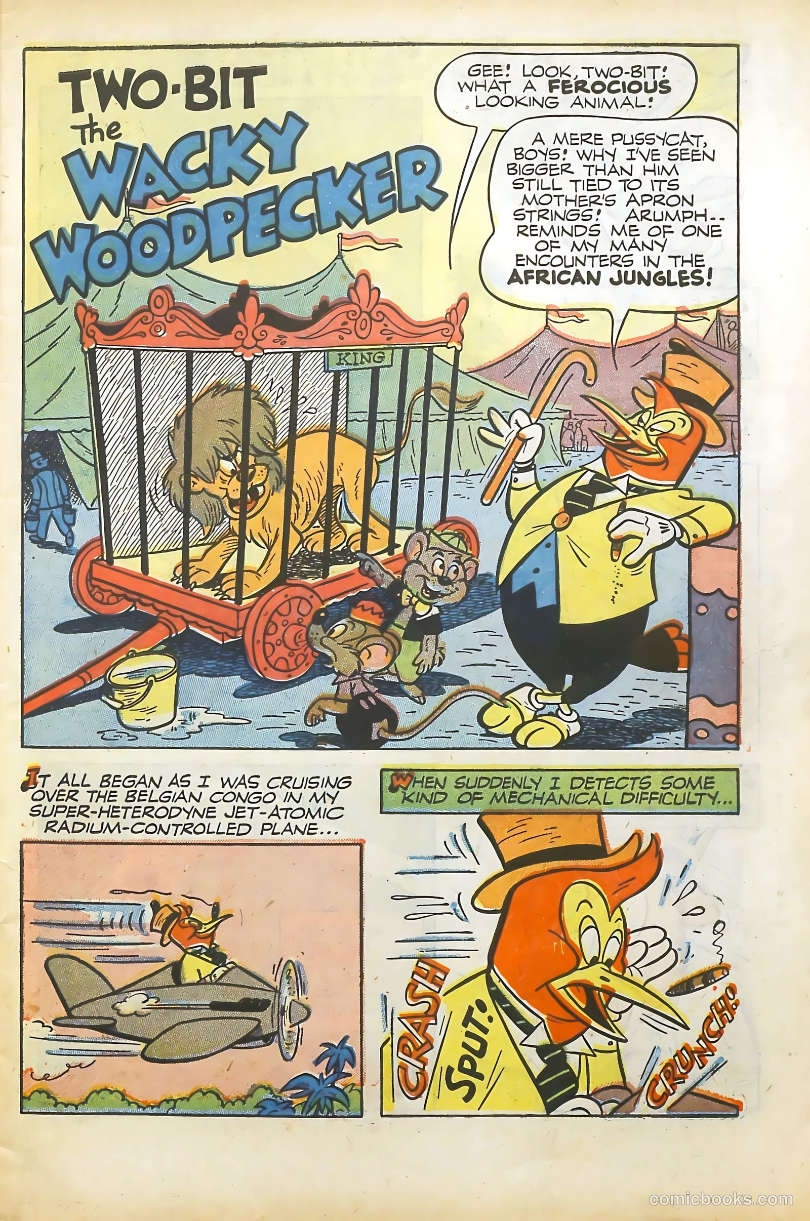 Wacky Woodpecker #10 (1963) — page 3 of 36