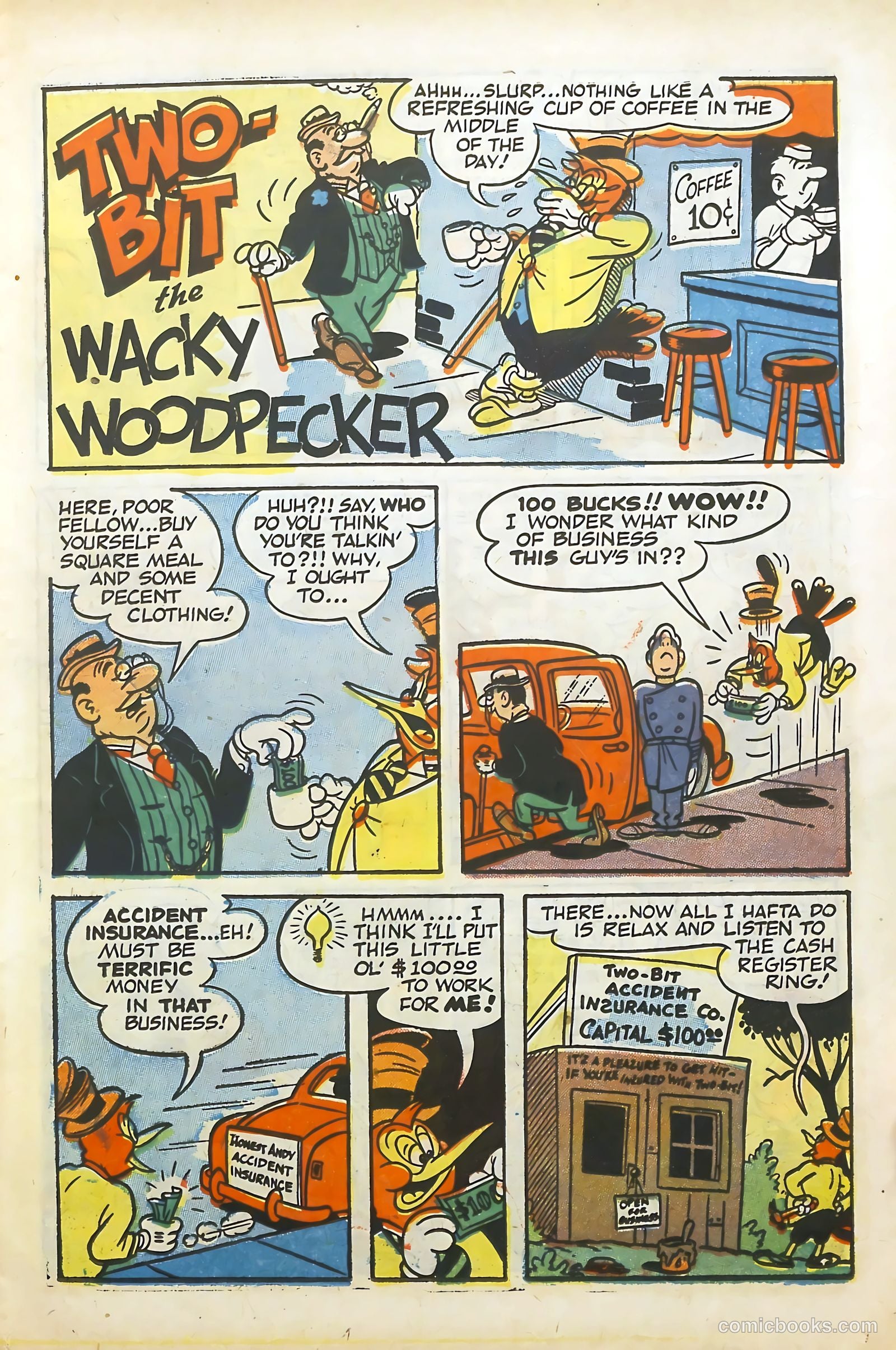 Wacky Woodpecker #10 (1963) — page 11 of 36