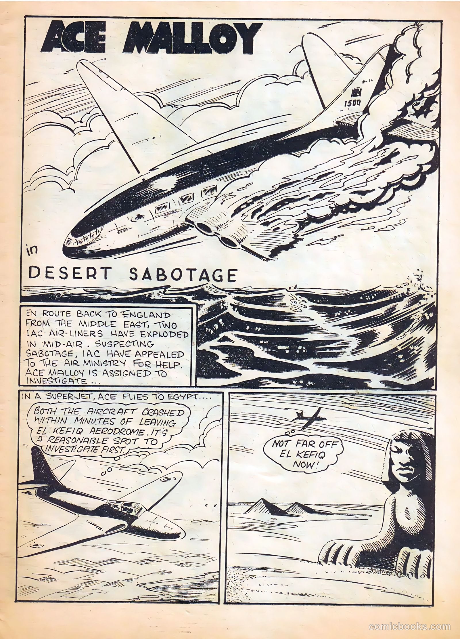 Ace Malloy of the Special Squadron #65 — page 3 of 28