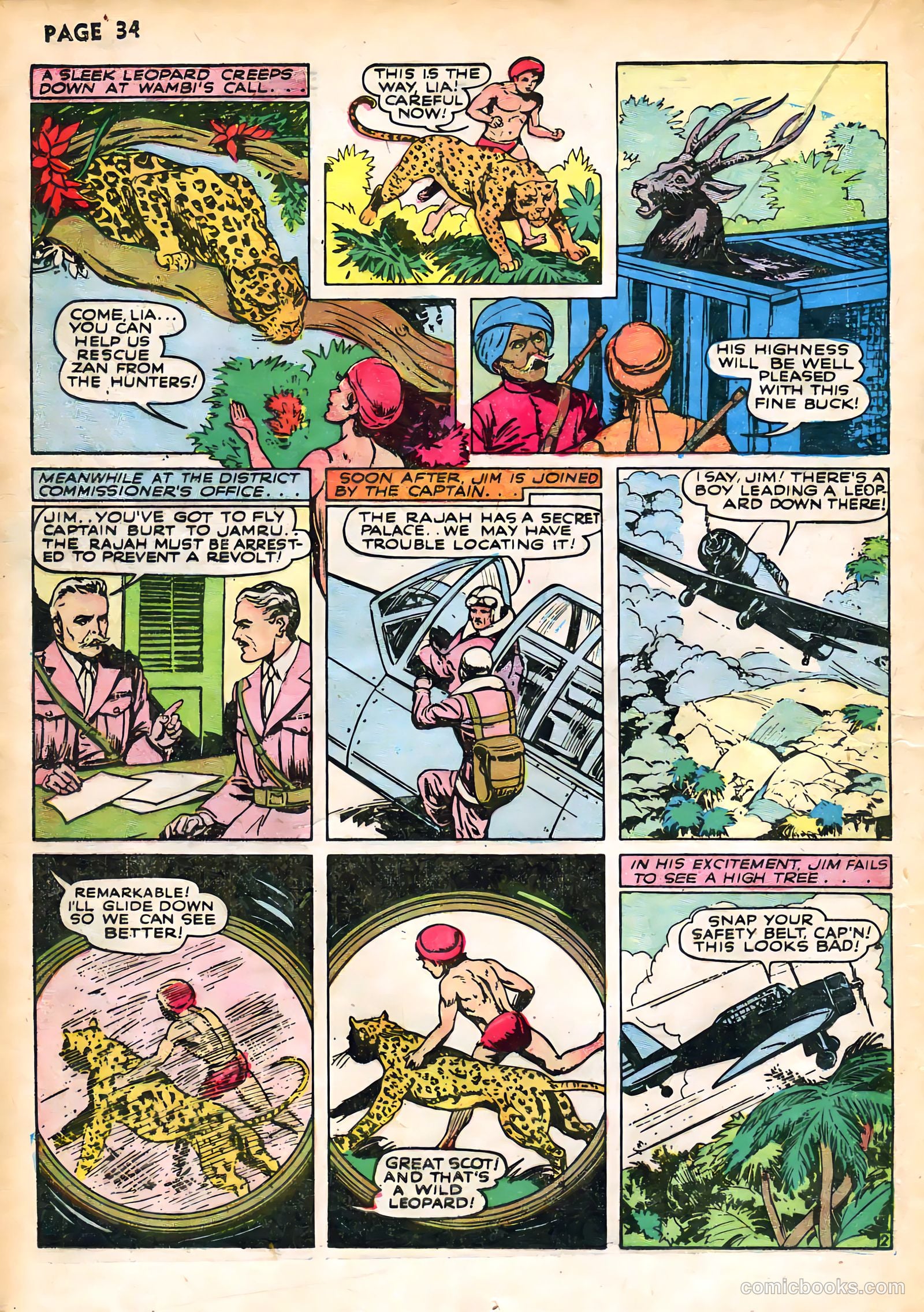 Wambi, Jungle Boy #1 (1942) — page 37 of 69