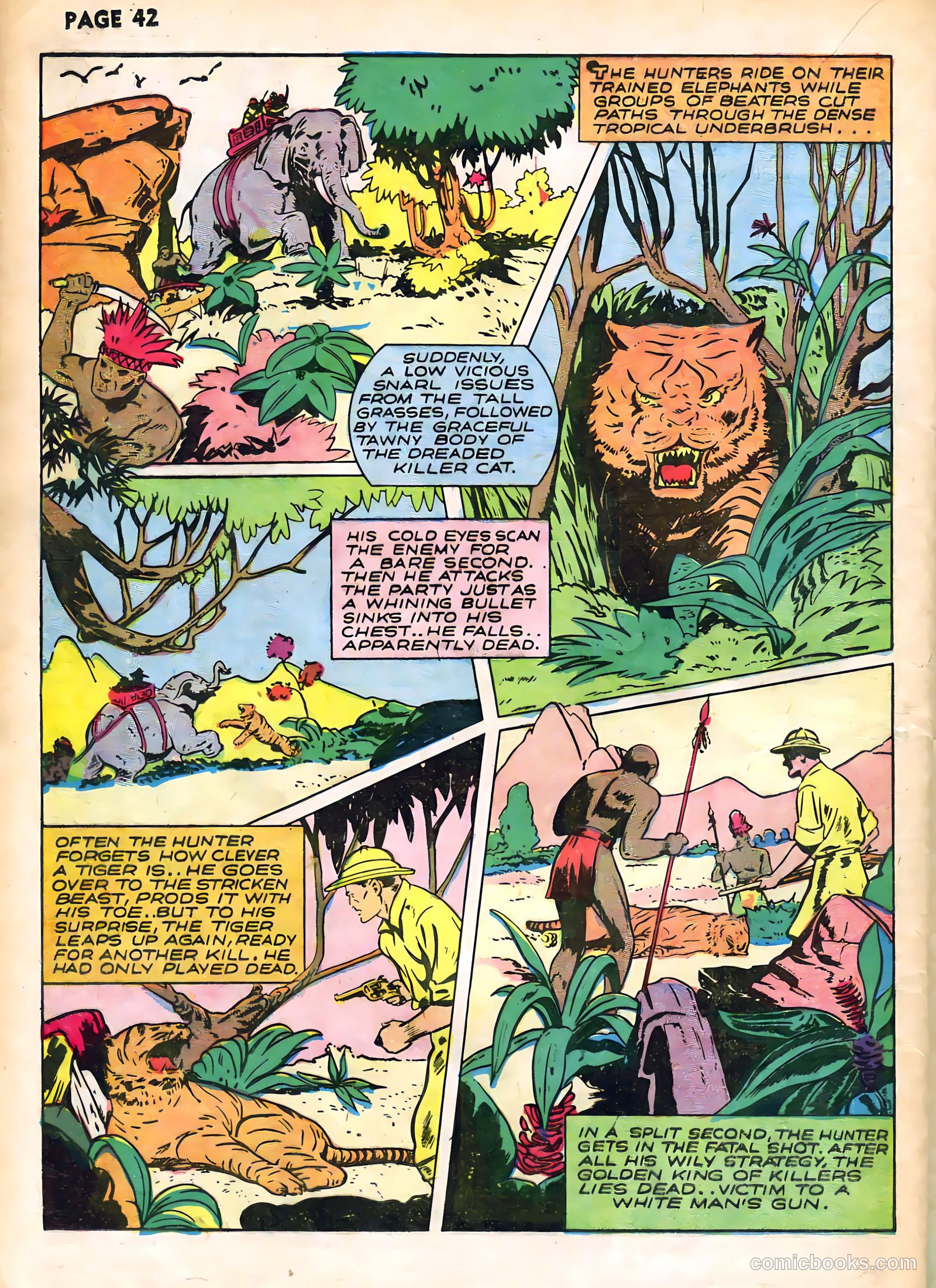 Wambi, Jungle Boy #1 (1942) — page 45 of 69