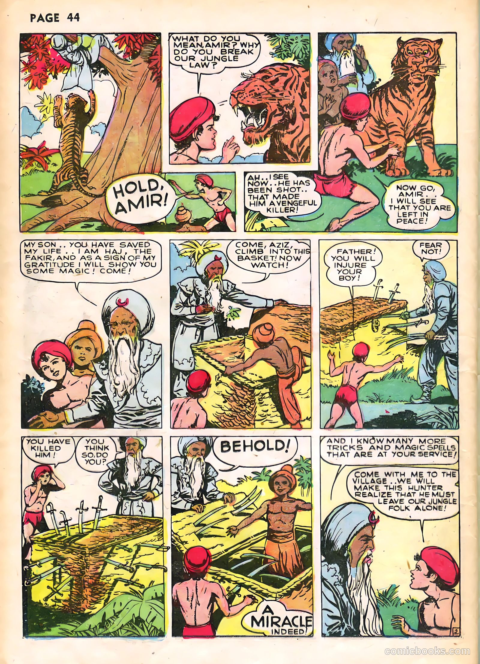 Wambi, Jungle Boy #1 (1942) — page 47 of 69
