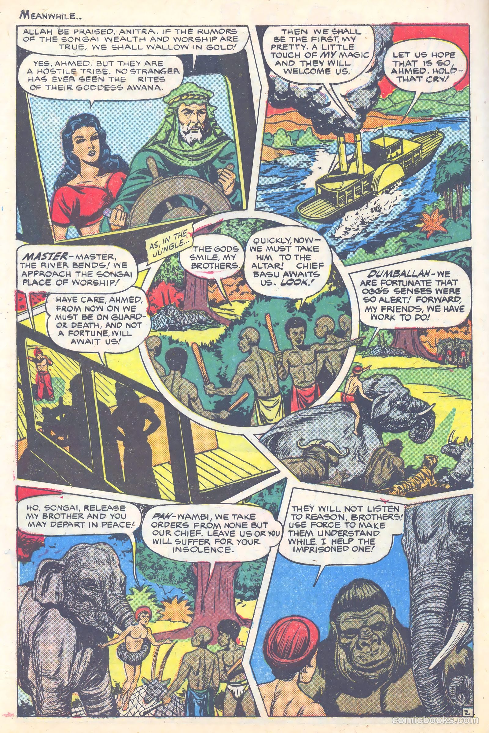Wambi, Jungle Boy #10 (1950) — page 4 of 36
