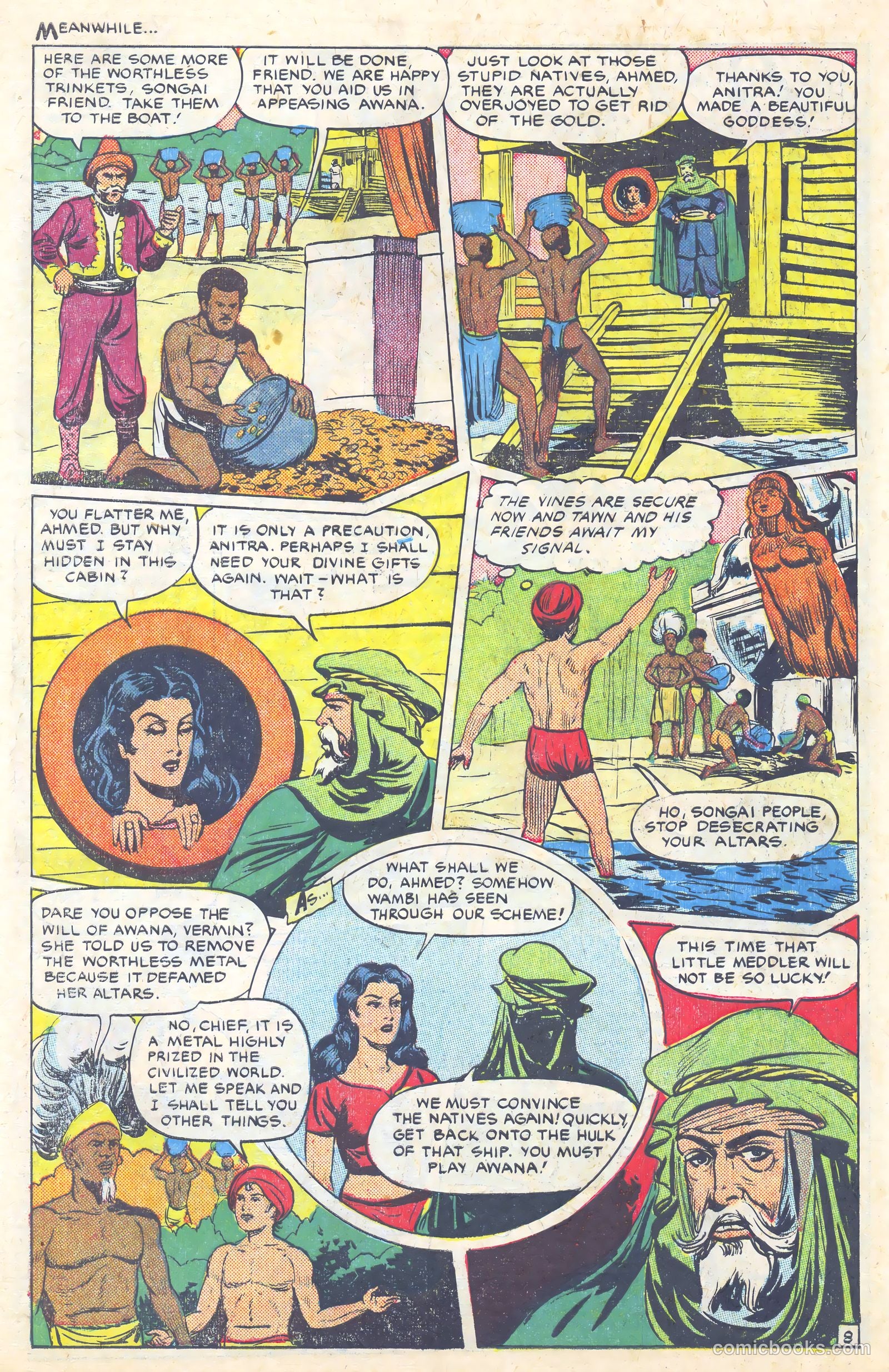 Wambi, Jungle Boy #10 (1950) — page 10 of 36