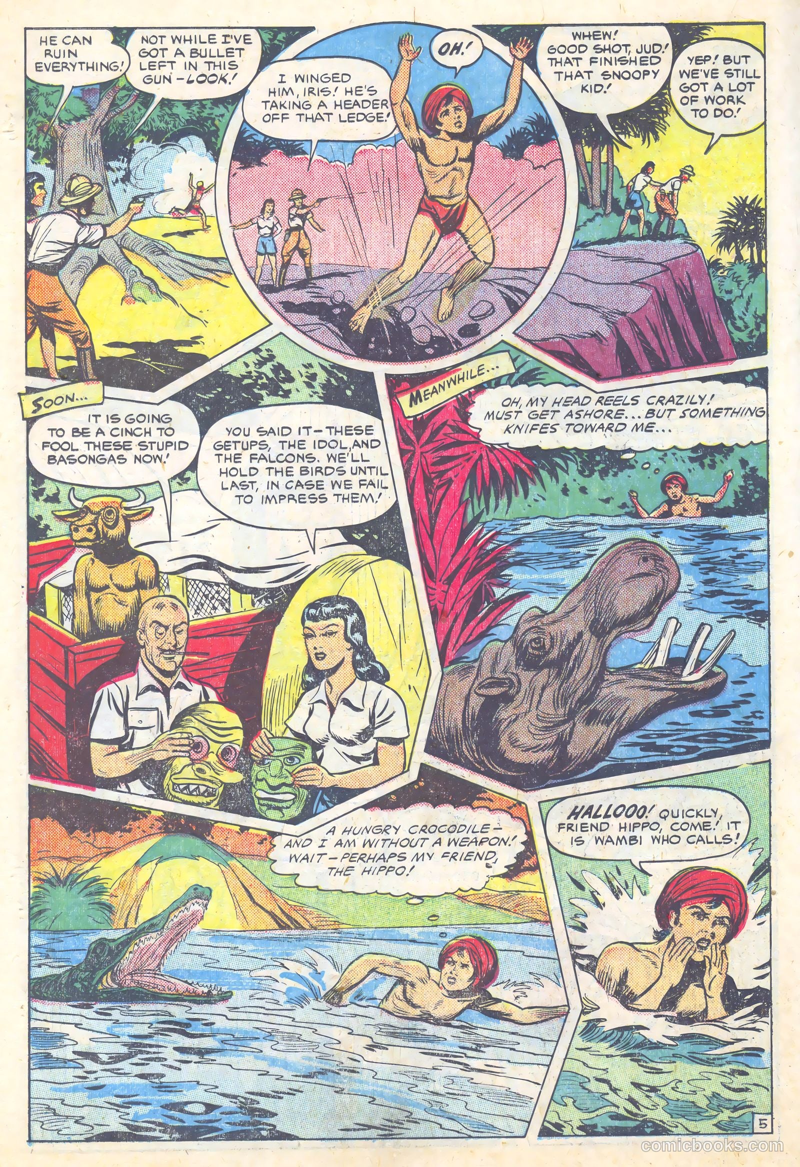Wambi, Jungle Boy #10 (1950) — page 18 of 36