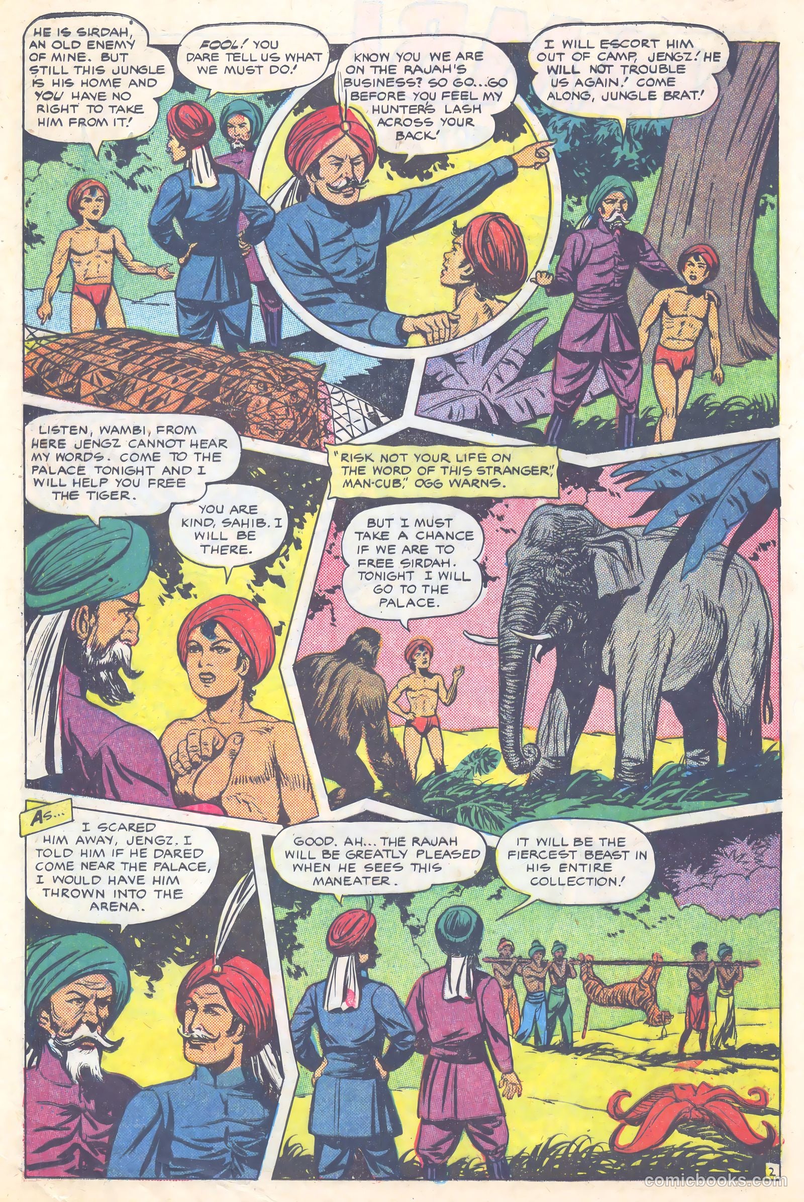 Wambi, Jungle Boy #10 (1950) — page 24 of 36
