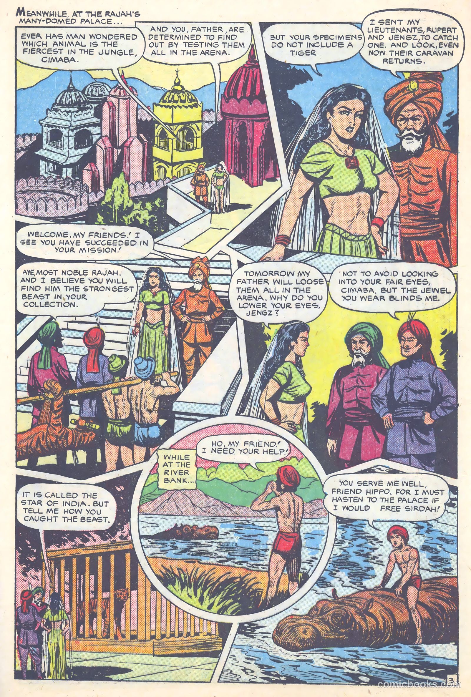 Wambi, Jungle Boy #10 (1950) — page 25 of 36