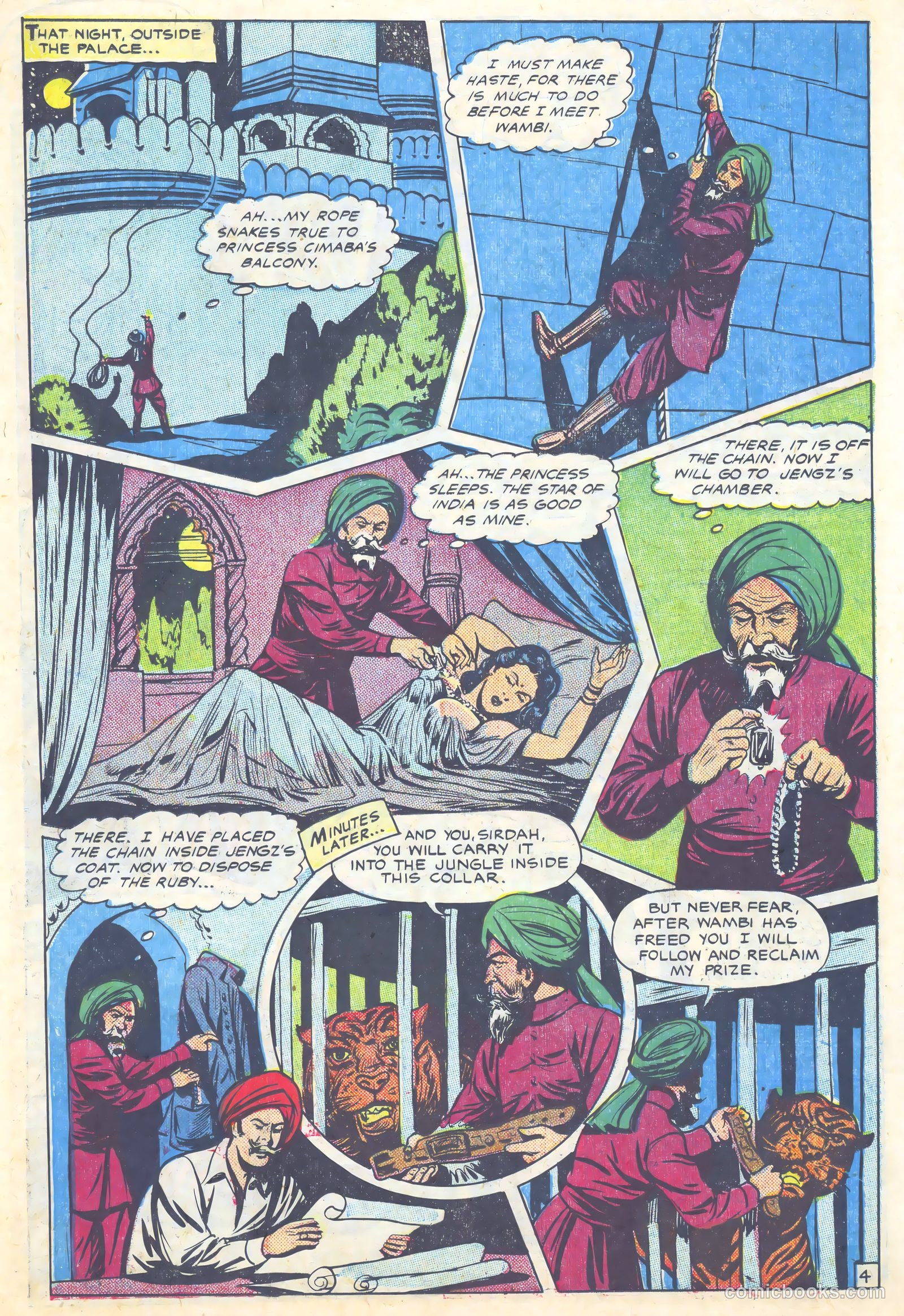 Wambi, Jungle Boy #10 (1950) — page 26 of 36