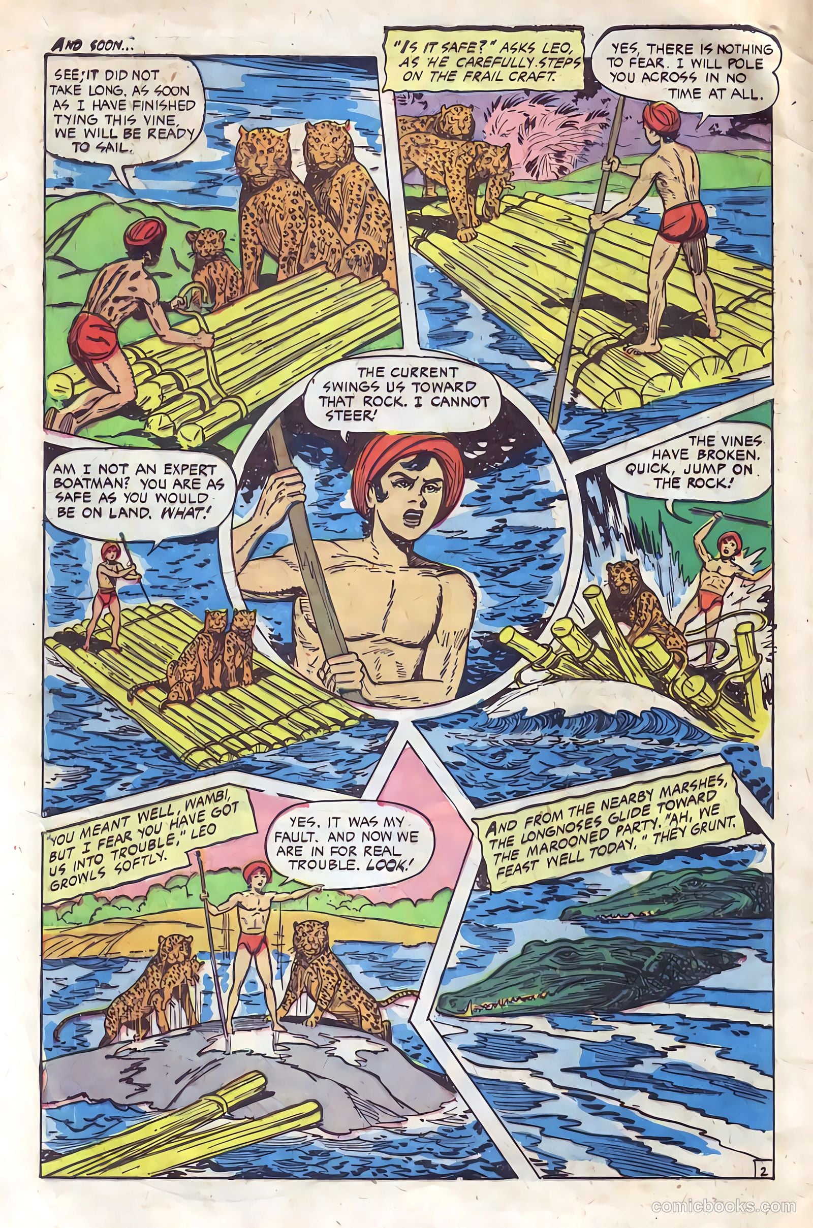 Wambi, Jungle Boy #11 (1951) — page 4 of 36