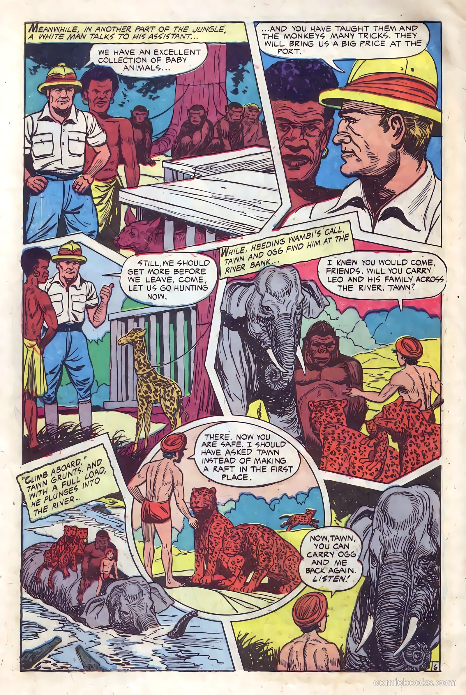 Wambi, Jungle Boy #11 (1951) — page 8 of 36