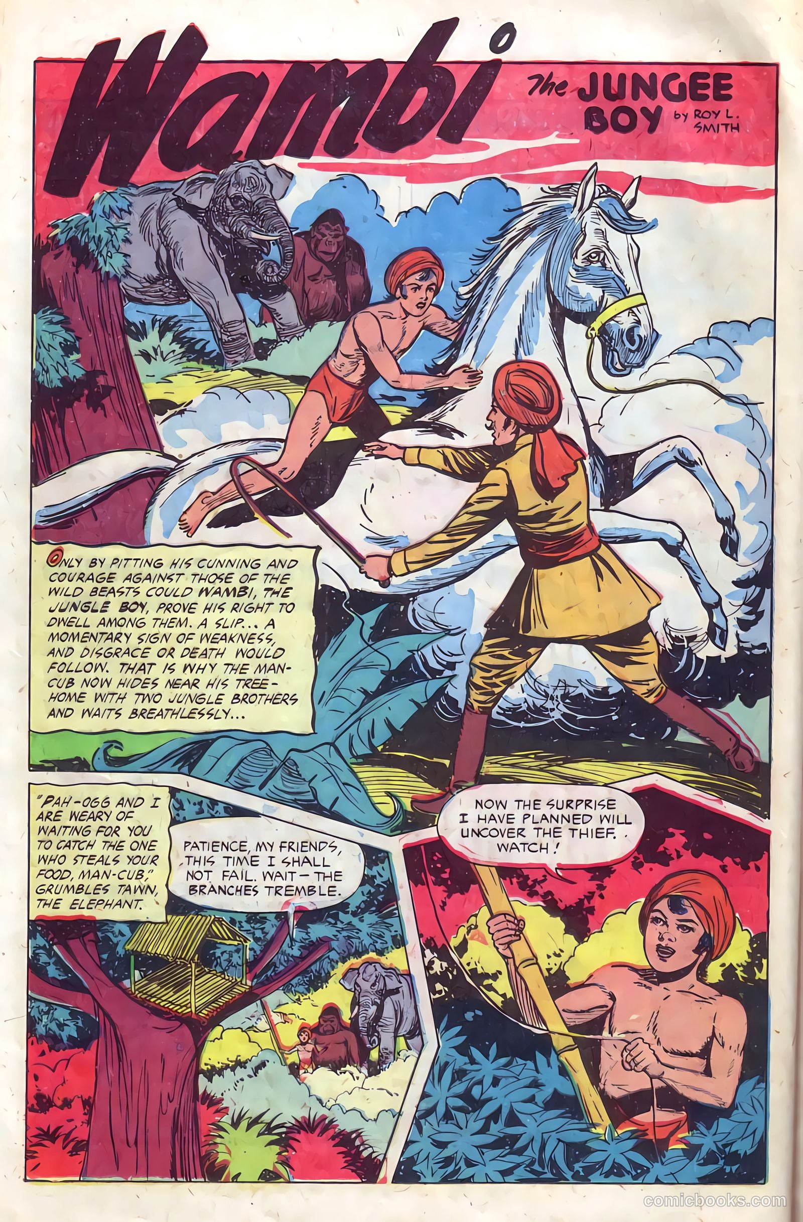 Wambi, Jungle Boy #11 (1951) — page 24 of 36
