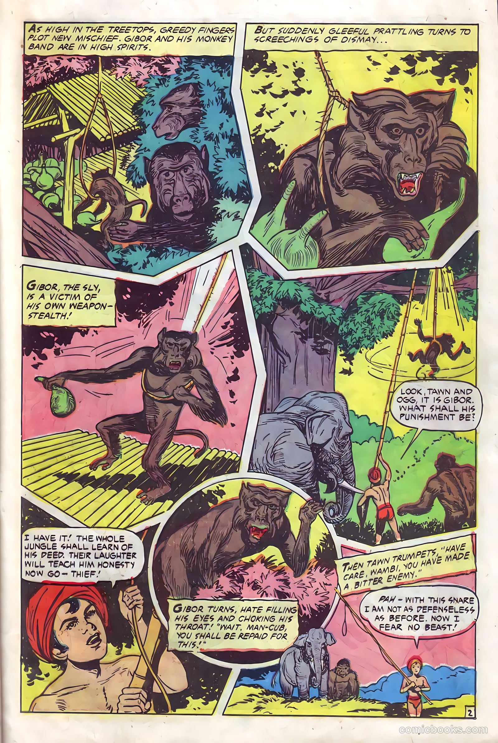Wambi, Jungle Boy #11 (1951) — page 25 of 36