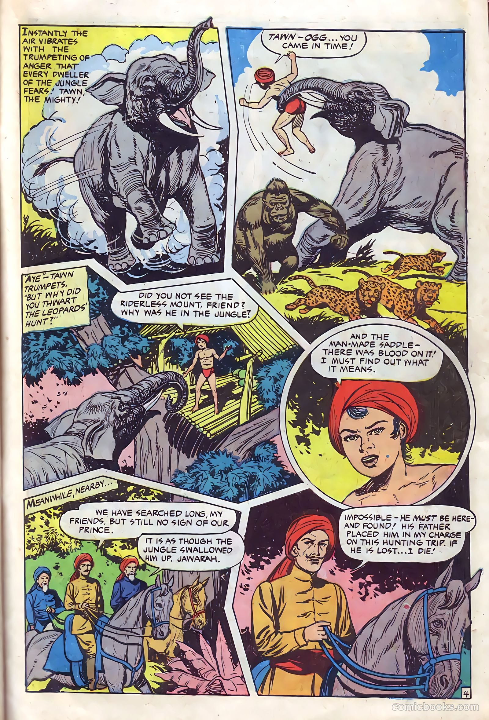 Wambi, Jungle Boy #11 (1951) — page 27 of 36
