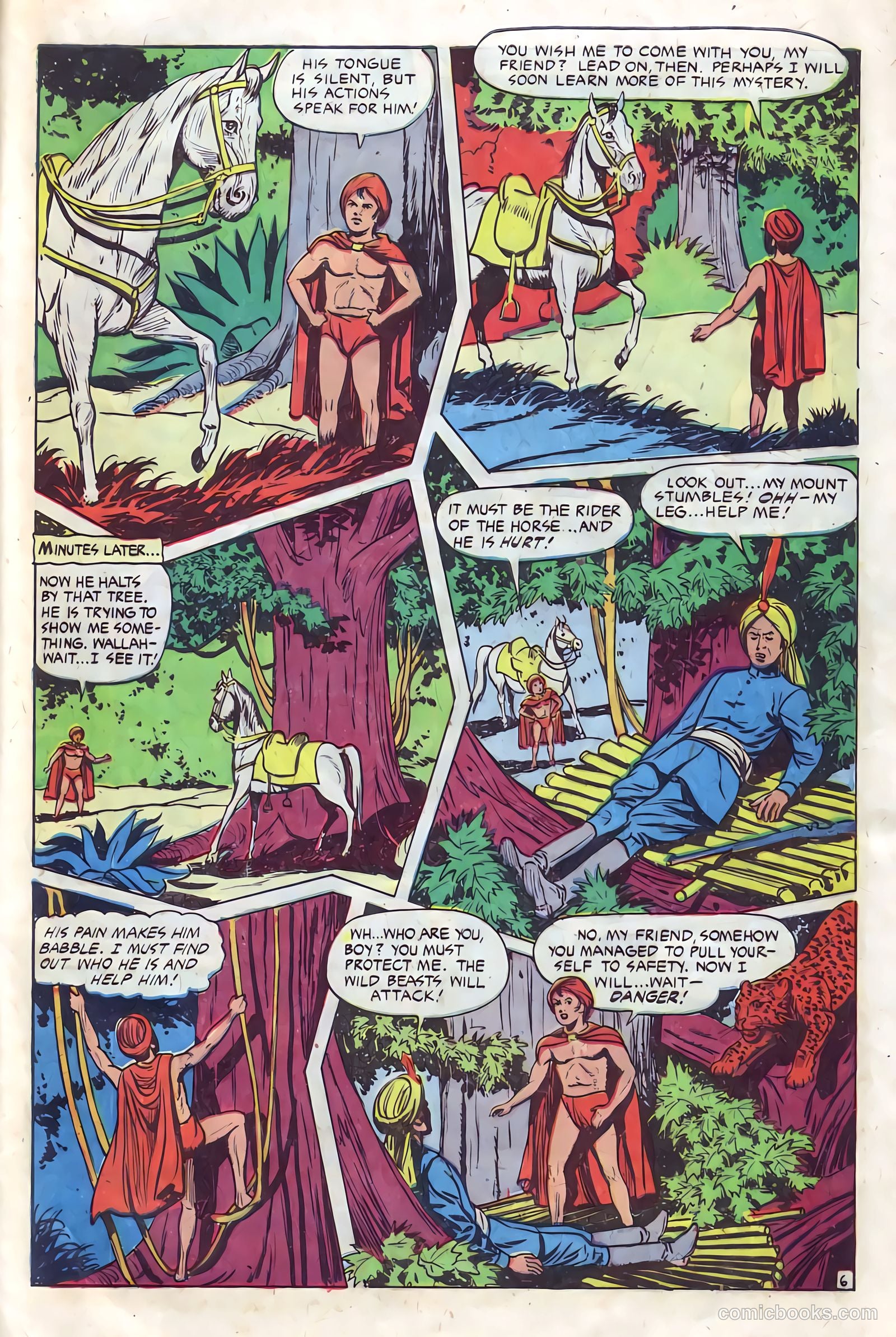 Wambi, Jungle Boy #11 (1951) — page 29 of 36