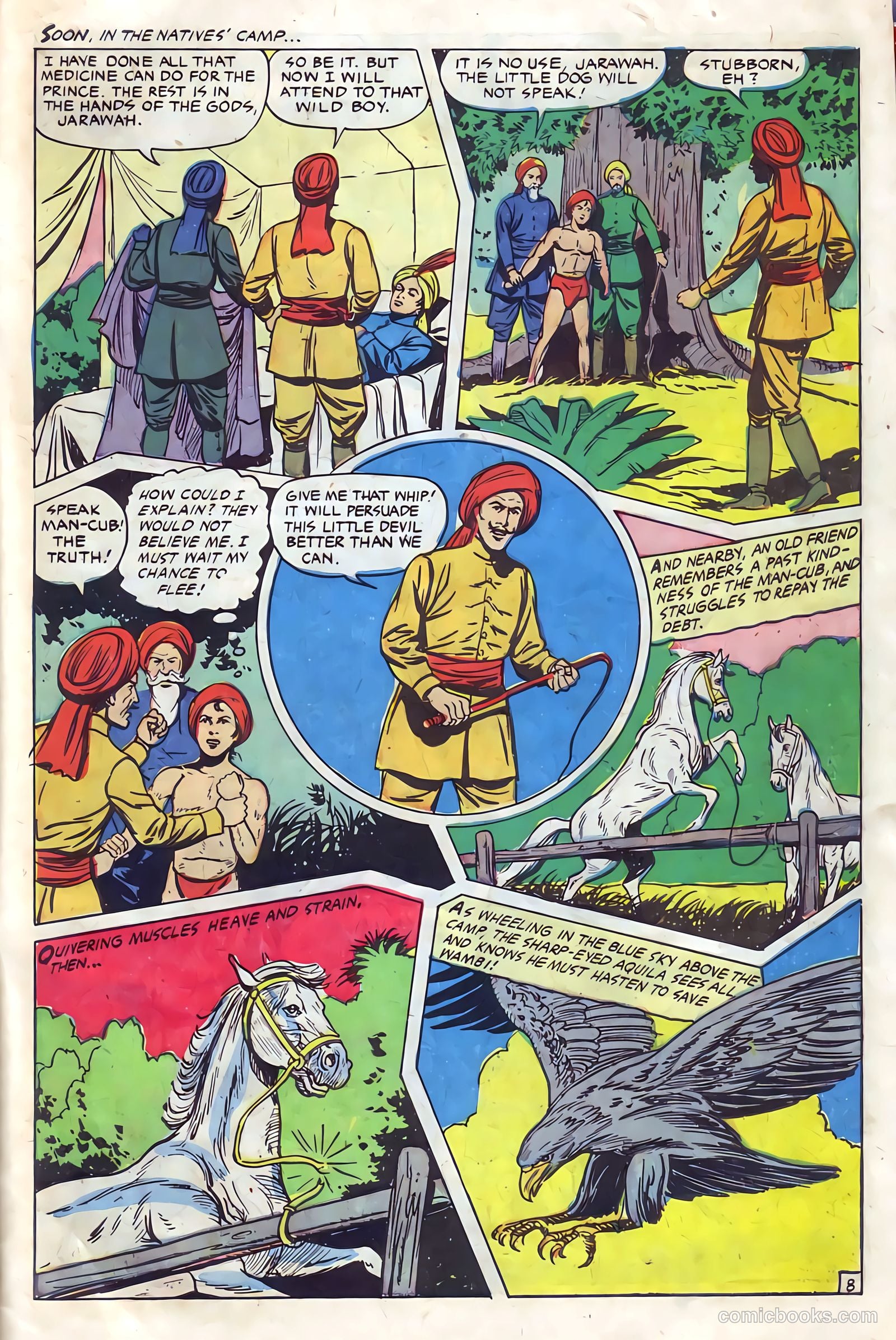 Wambi, Jungle Boy #11 (1951) — page 31 of 36