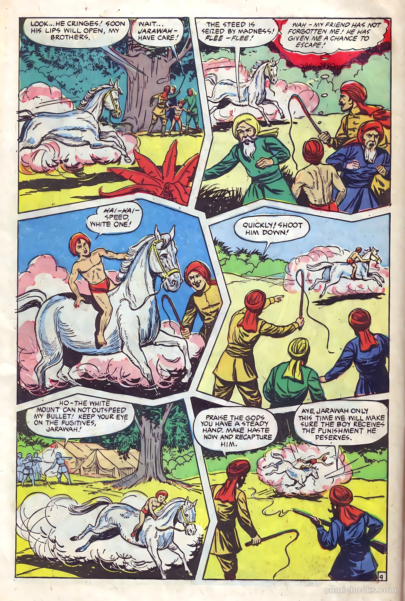 Wambi, Jungle Boy #11 (1951) — page 32 of 36
