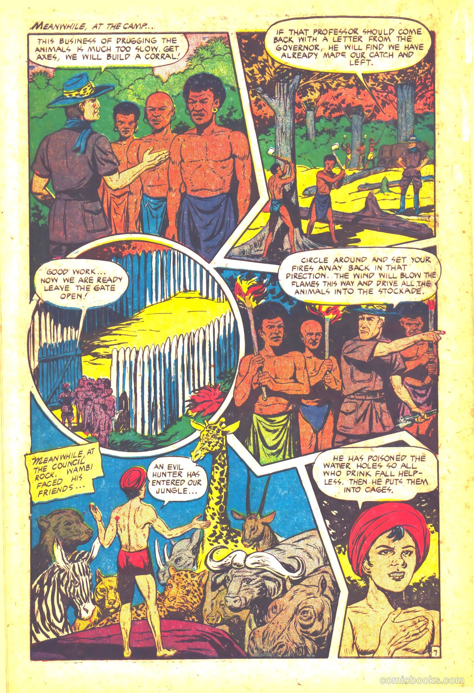 Wambi, Jungle Boy #12 (1951) — page 10 of 36