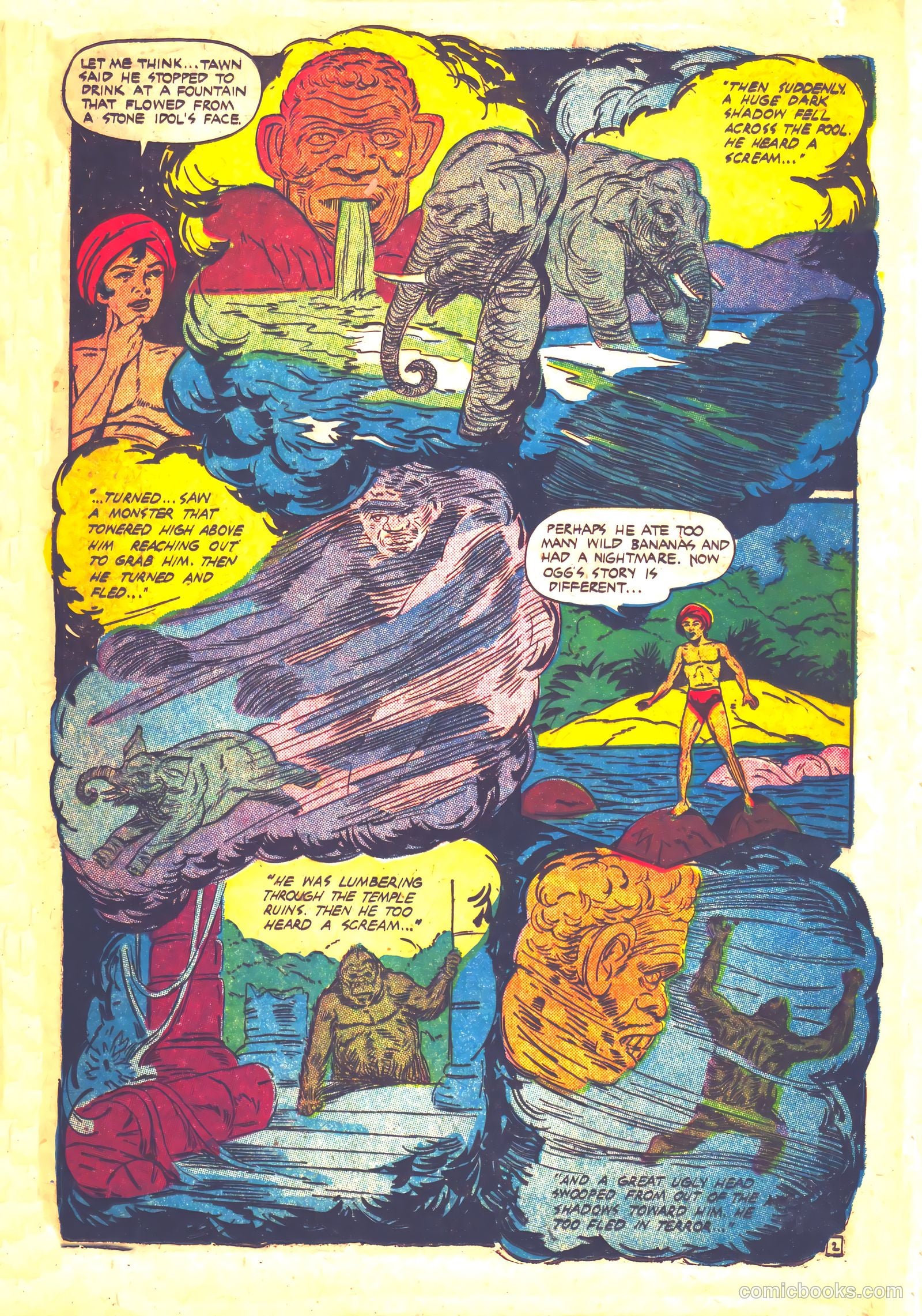 Wambi, Jungle Boy #12 (1951) — page 21 of 36
