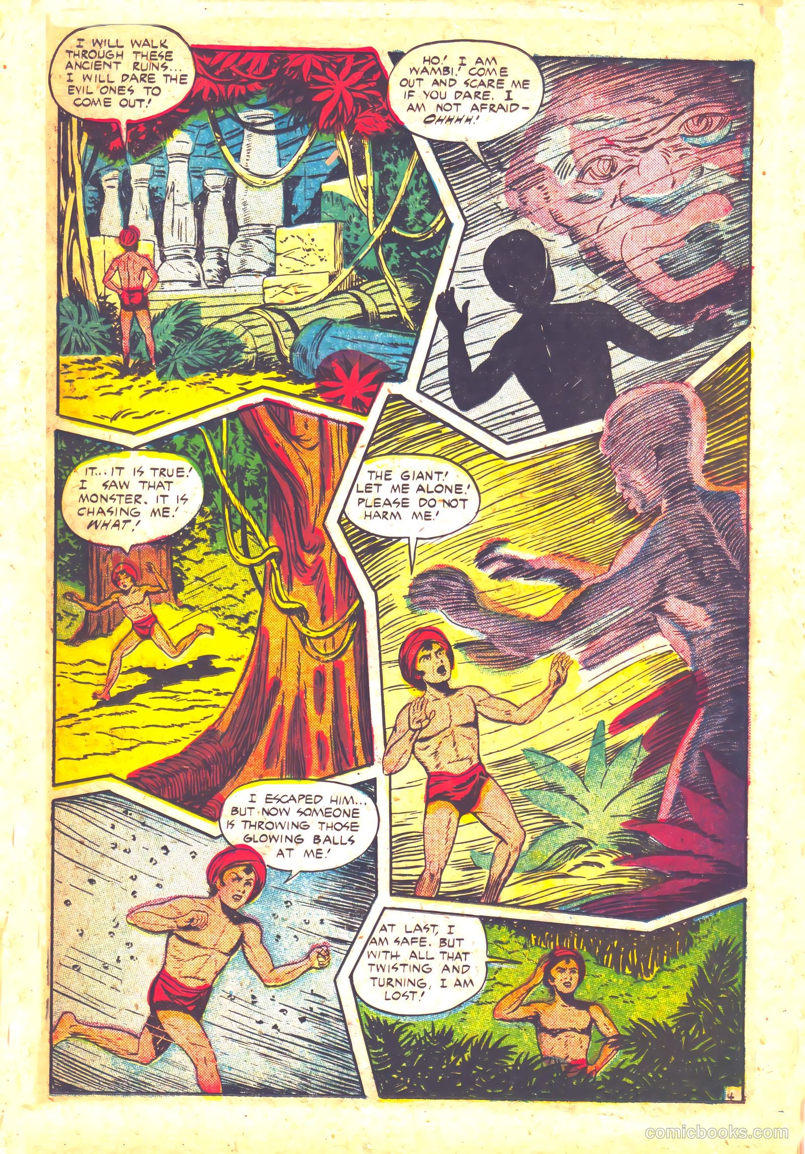 Wambi, Jungle Boy #12 (1951) — page 23 of 36