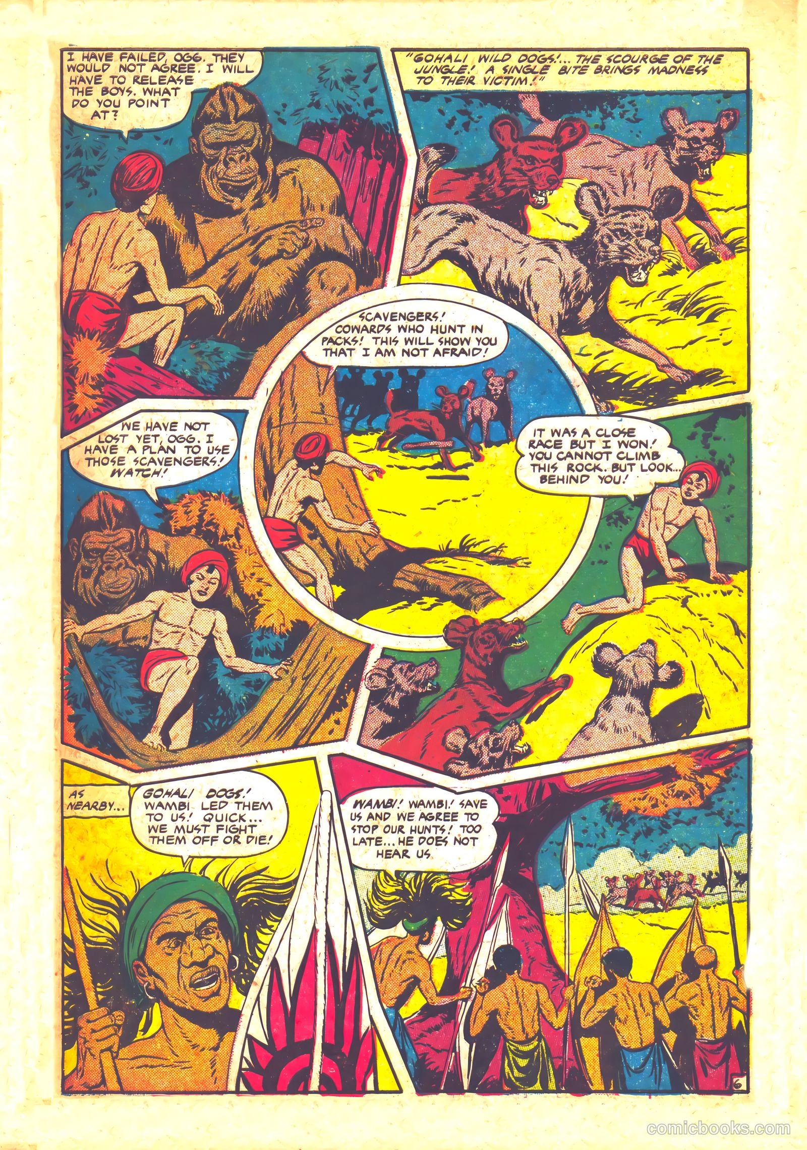 Wambi, Jungle Boy #12 (1951) — page 31 of 36
