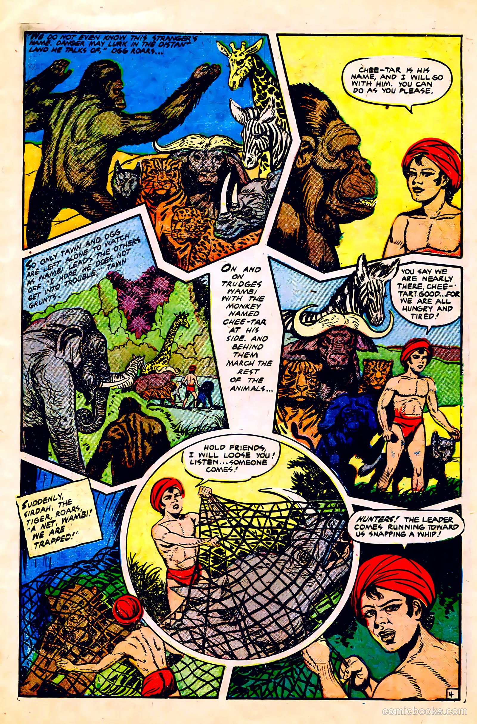 Wambi, Jungle Boy #13 (1951) — page 7 of 36