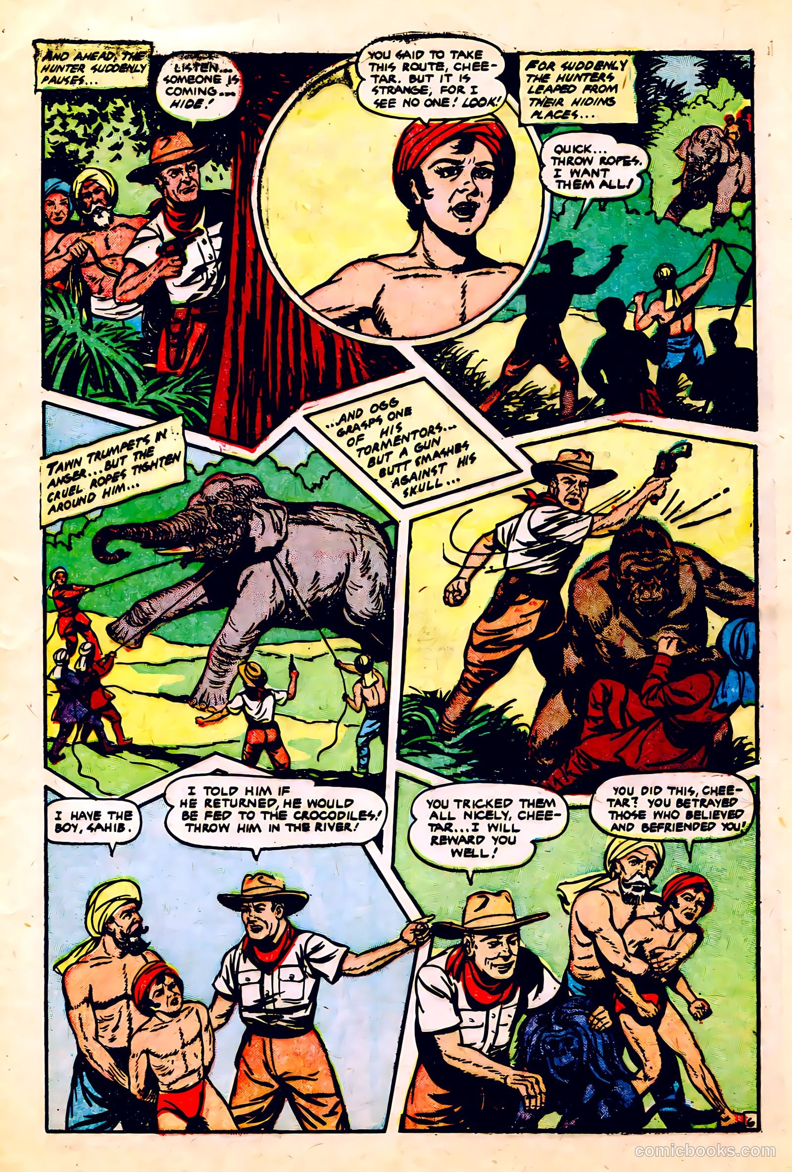 Wambi, Jungle Boy #13 (1951) — page 9 of 36