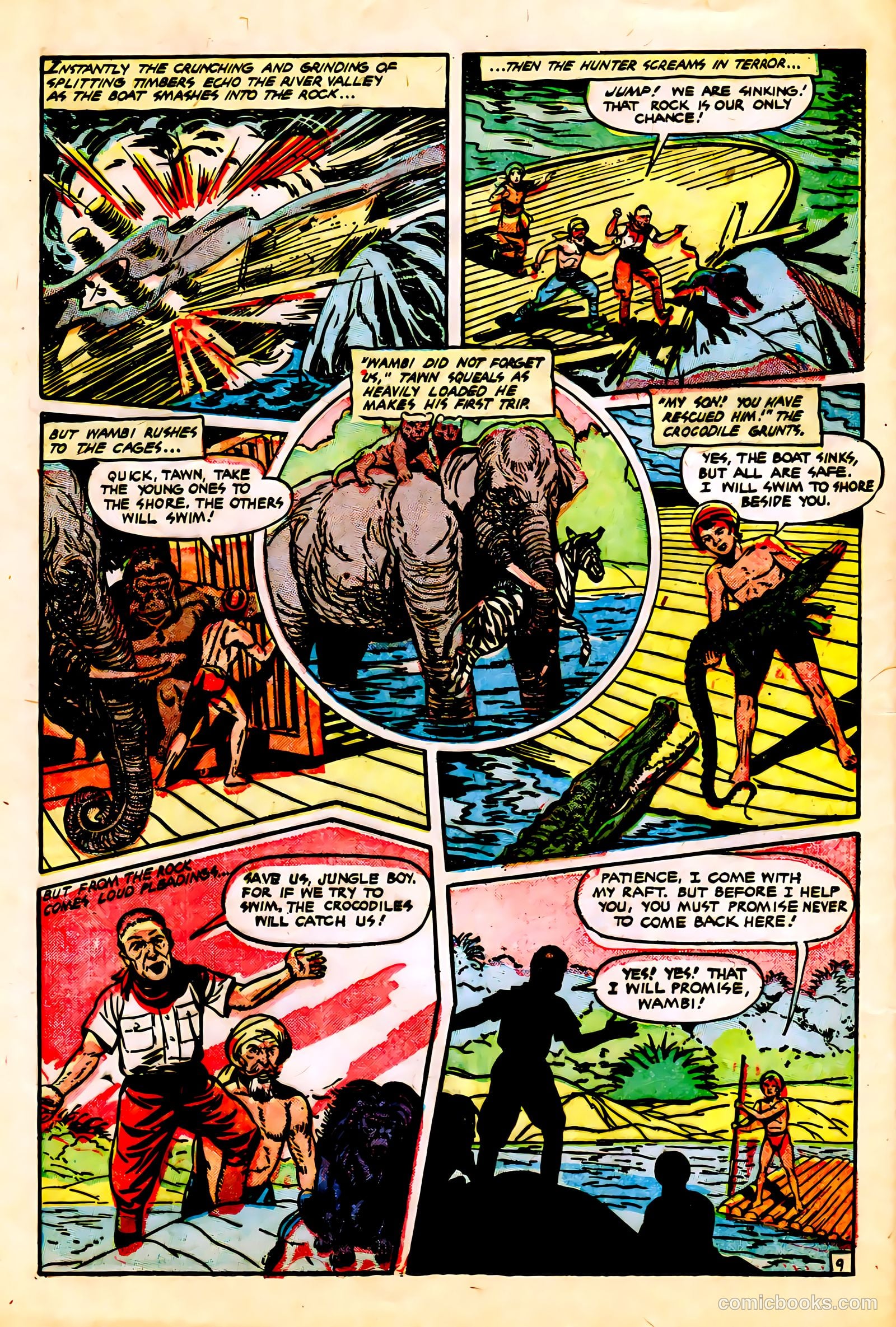 Wambi, Jungle Boy #13 (1951) — page 12 of 36