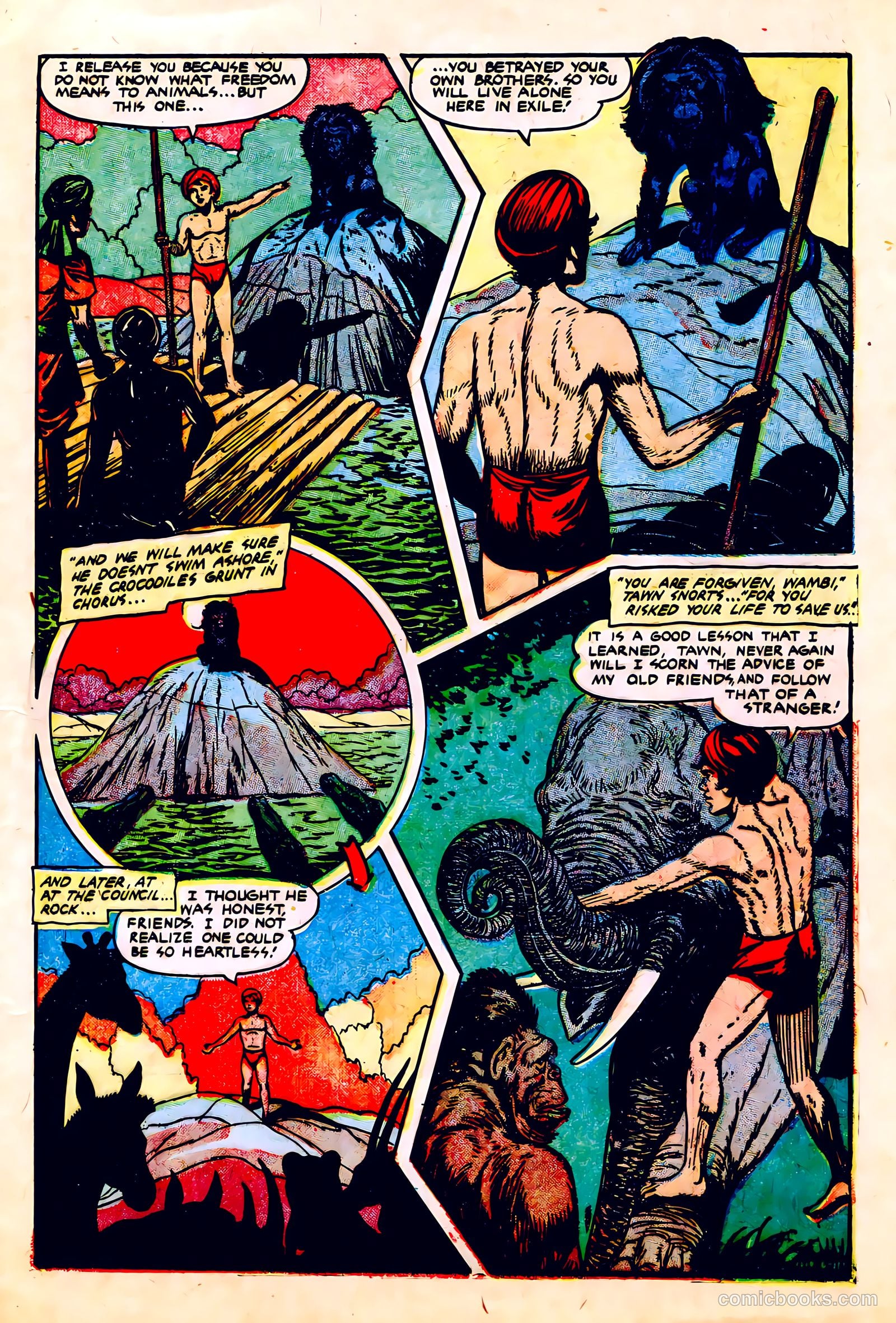 Wambi, Jungle Boy #13 (1951) — page 13 of 36