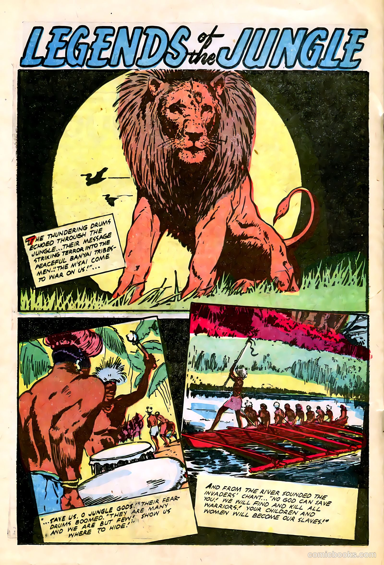 Wambi, Jungle Boy #13 (1951) — page 20 of 36