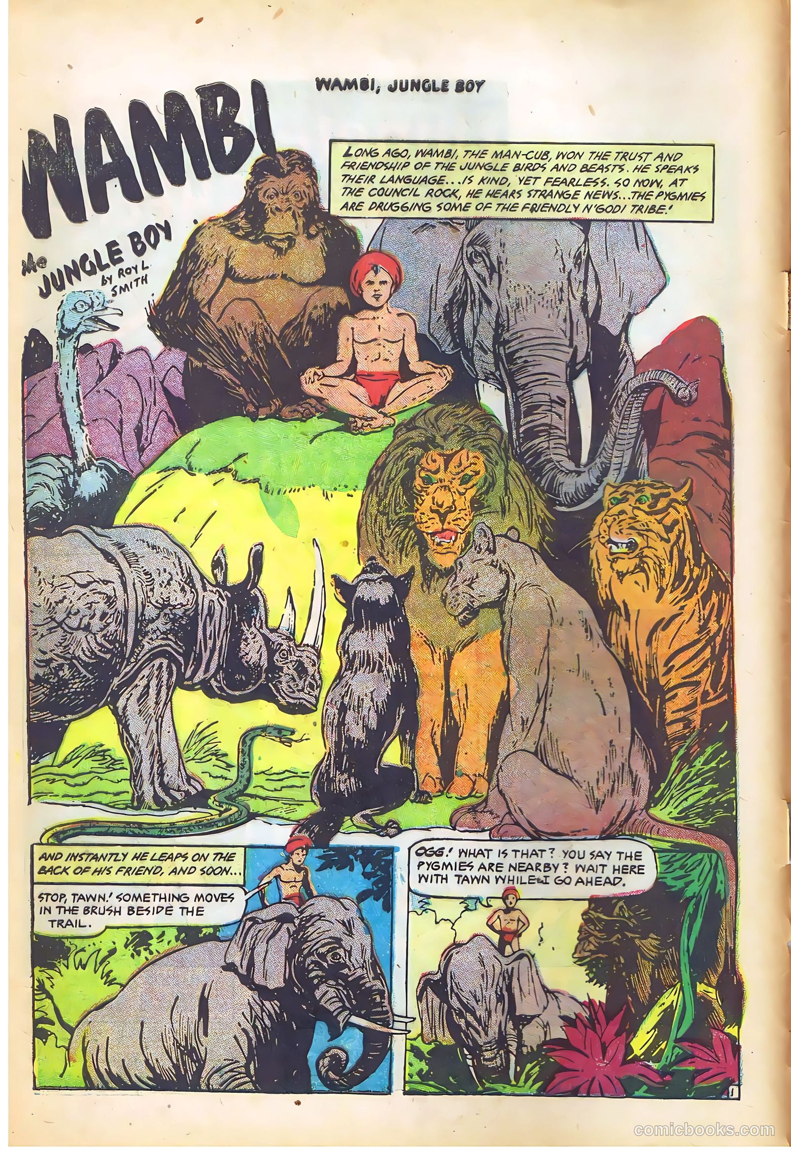 Wambi, Jungle Boy #14 — page 4 of 36