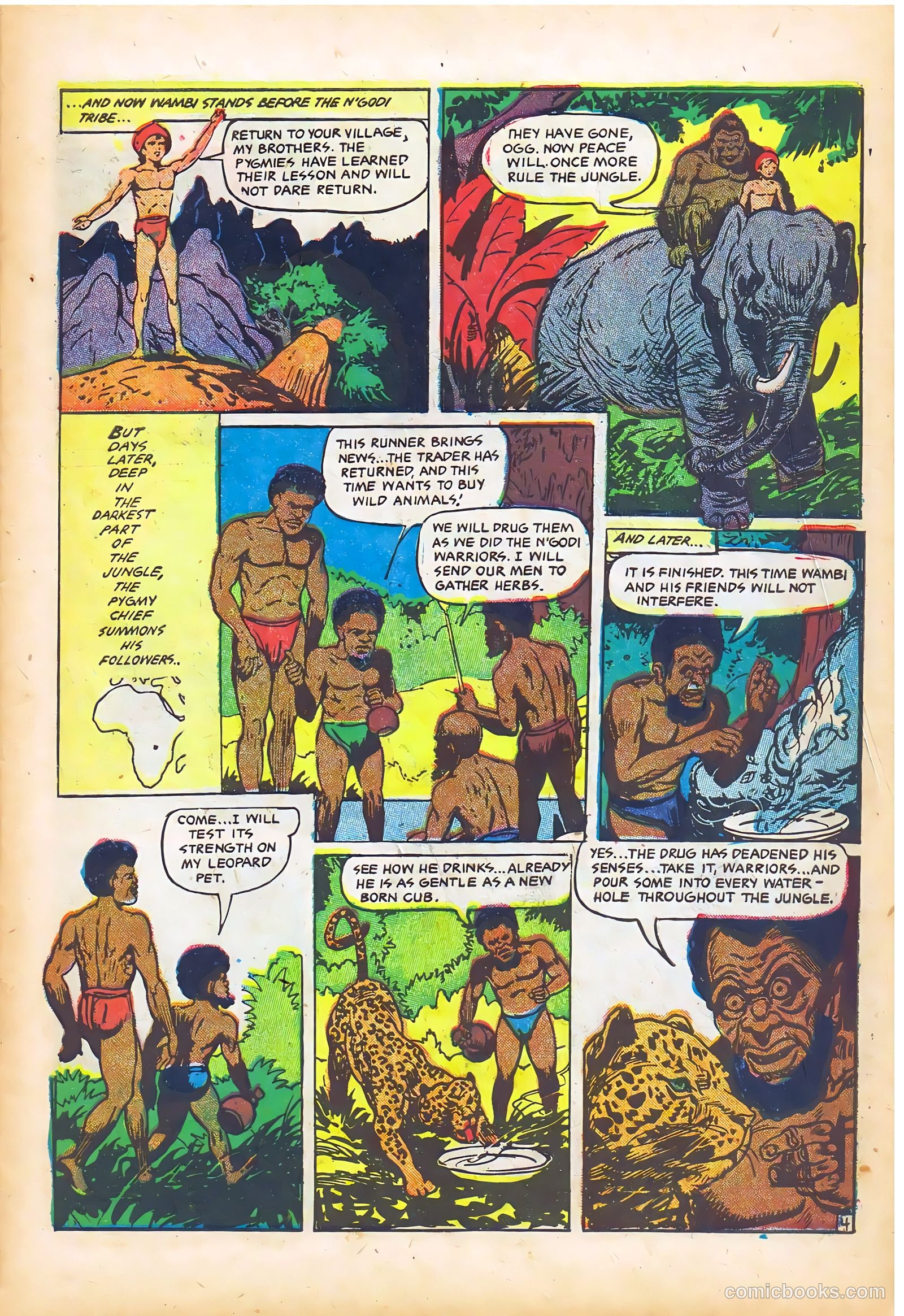 Wambi, Jungle Boy #14 — page 7 of 36