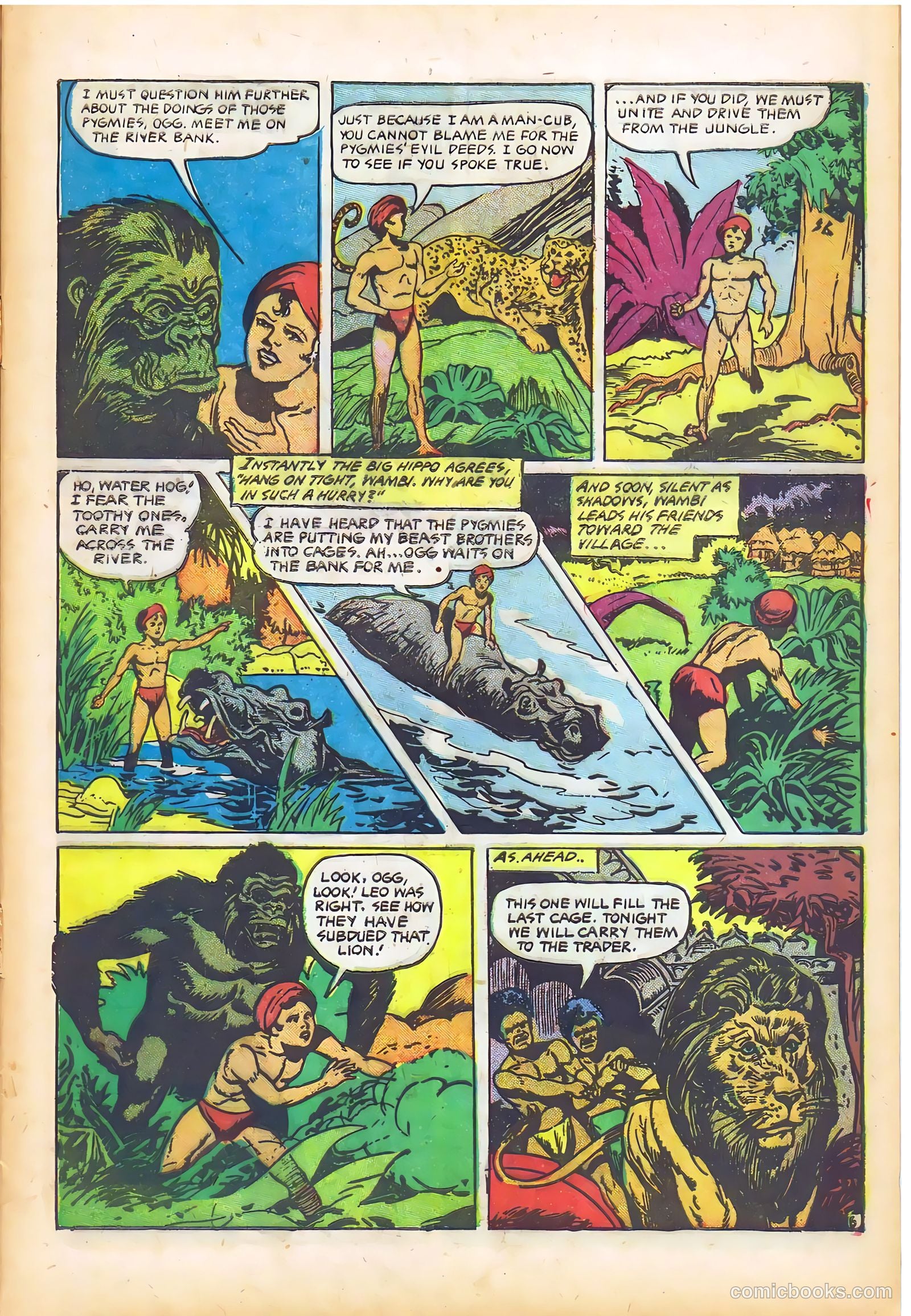 Wambi, Jungle Boy #14 — page 9 of 36